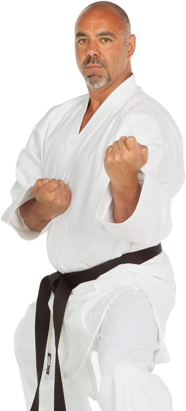 Ronin Karate Top - Medium Weight Karate Jacket - Smooth 100% Drill Cotton 9oz - Martial Arts Jacket
