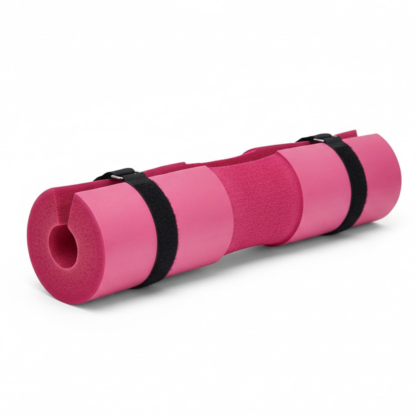 Garvee Barbell Pad, Hip Thrust Pad for Leg Training, Non-Slip Thick Foam Squat Pad for Glute Support and Neck & Shoulder Protection with Two Straps, Fits All Olympic Barbell and Smith Machine, Pink