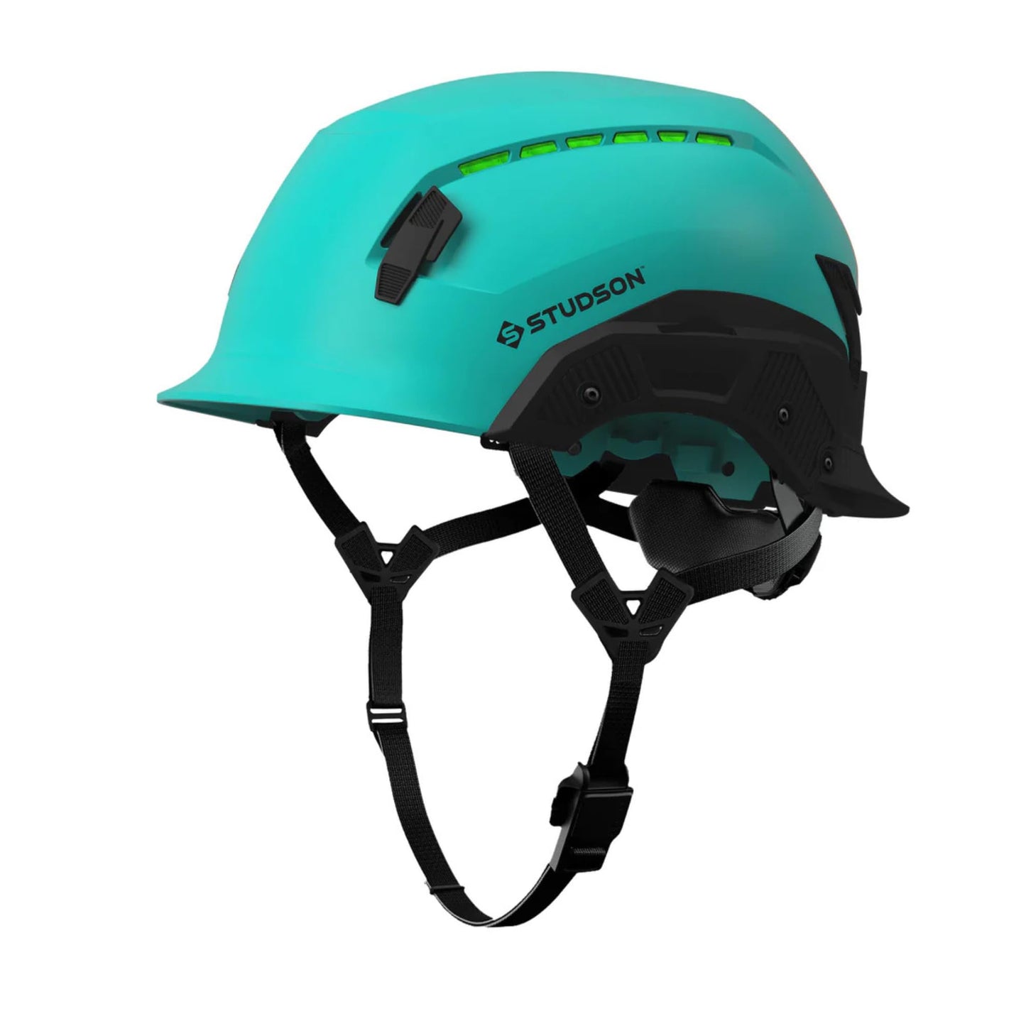 STUDSON SHK-1 Vented Safety Helmet (Teal, L/XL (58-63cm))