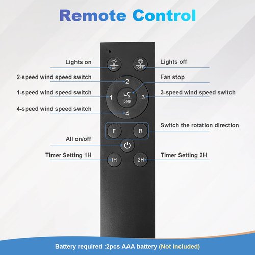 Caged Ceiling Light Remote Control