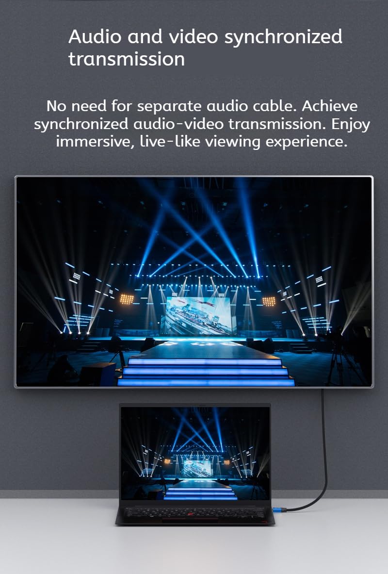 Generic 4K (10ft) High-Speed HDMI to HDMI Cable is Perfect for Gaming, Streaming laptops, desktops, Gaming Monitors