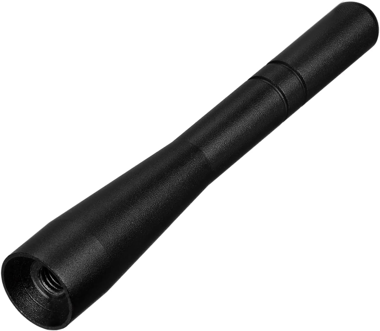 SZSAUTO 4 Inch Short Car Antenna, Aluminum Car Truck Antenna Replacement Mast, Vehicle Stereo AM FM Radio Antennas