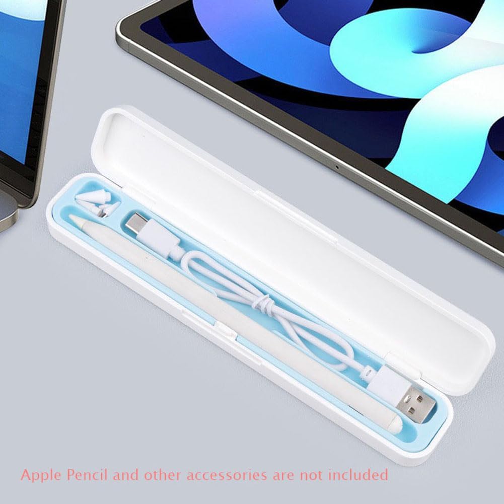 SIXFU 1st/2nd Portable Electric Device Cover for Apple Pencil Generation, Storage Case Accessories with Silicone Inner