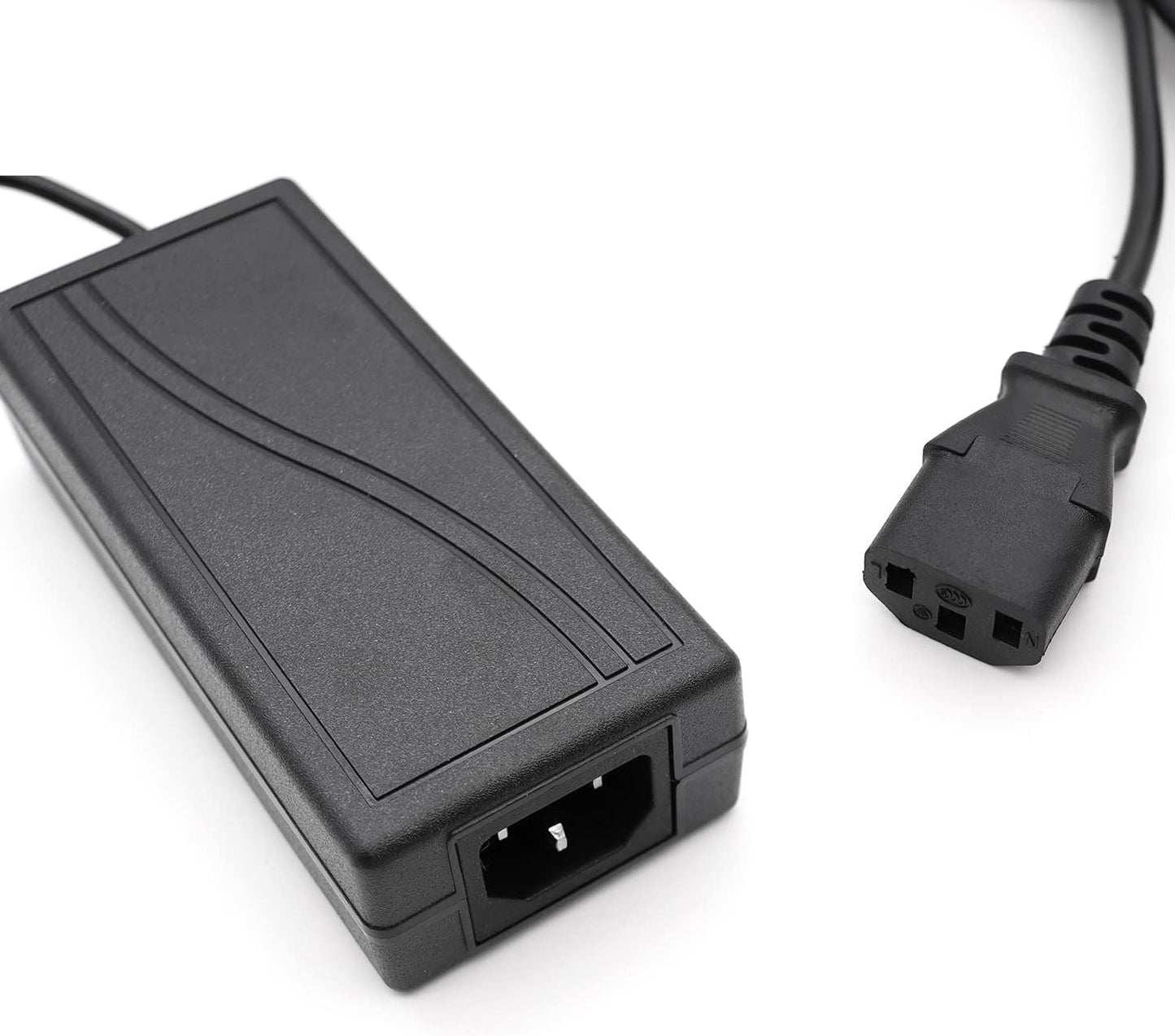 Tnuocke 3-Prong Adapter,12V 5A 100V-240V 8-Way Security Camera Power Camera Power Adapter Power Splitter Cable