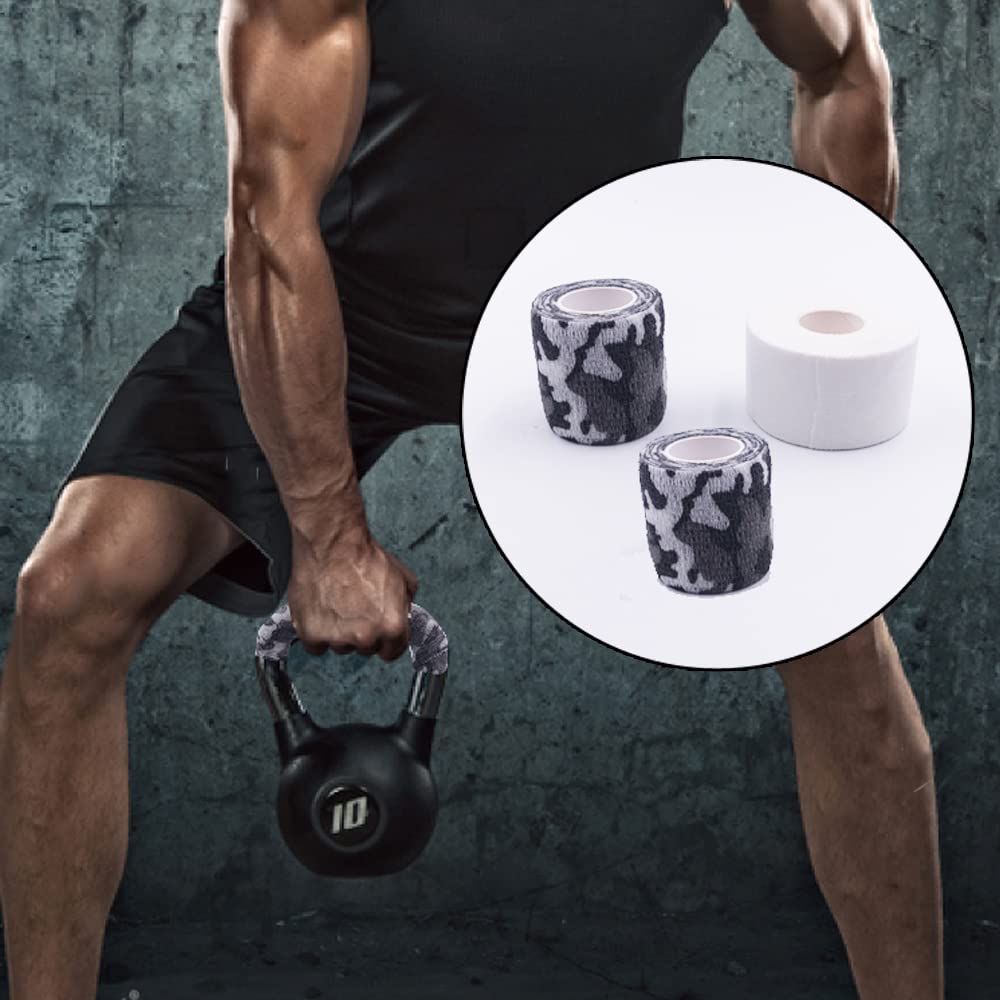 Lights Mountain Grip Tape Non-Slip and Breathable - Kettlebell Handle, Hockey, Baseball - 2 inch Width 14.7 feet Length