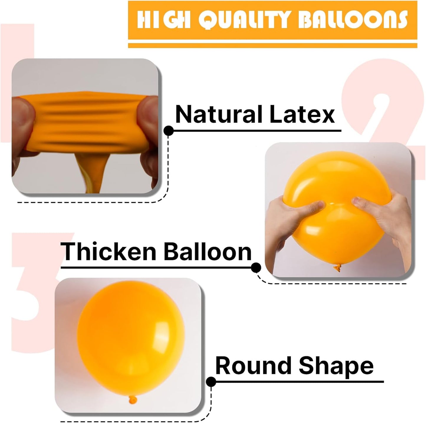 PartyWoo Mustard Yellow Balloons - 100pcs 12 Inch for Birthday, Graduation & Baby Showers