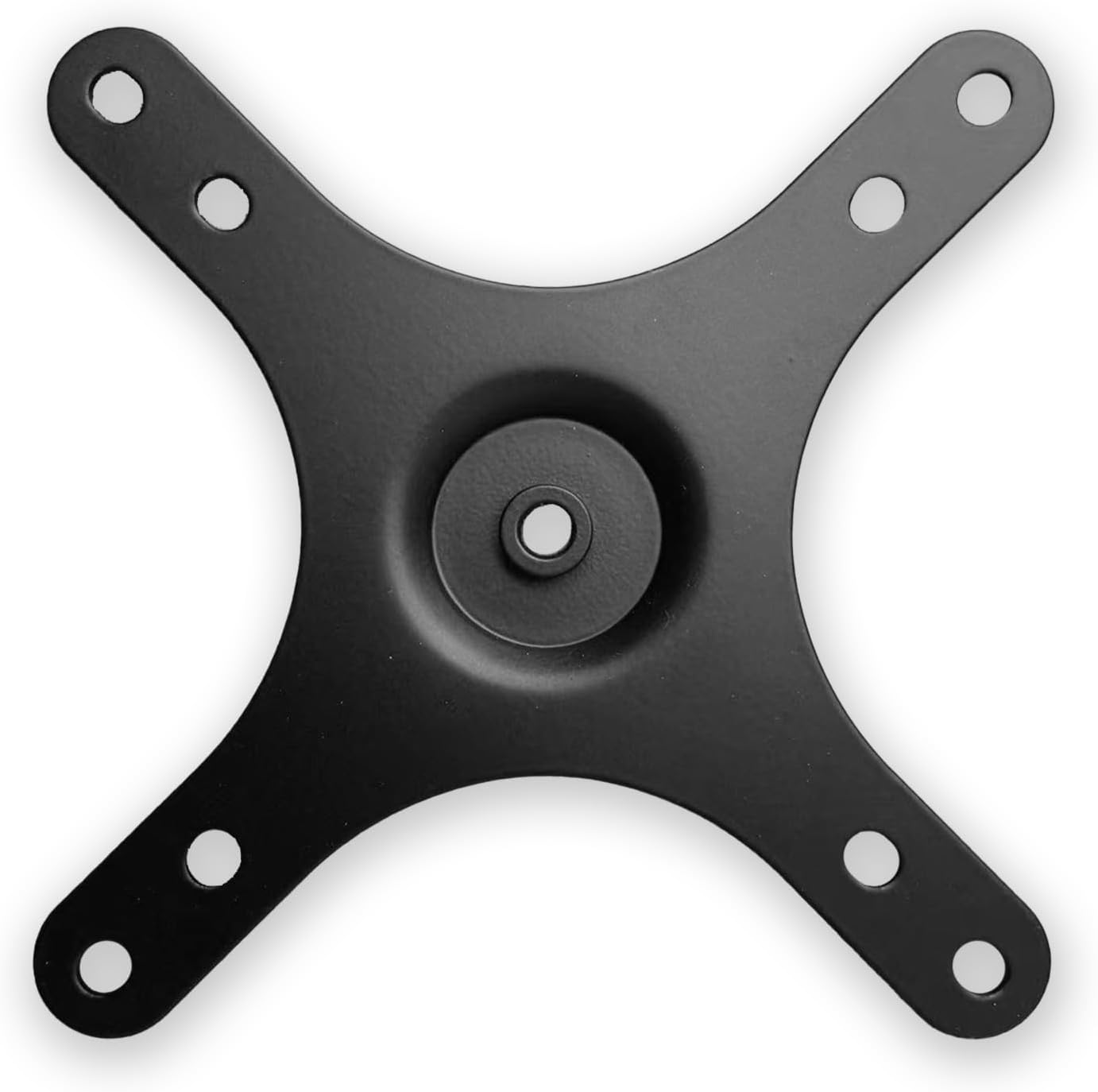 Kado 17mm 100x100mm 75x75mm, M4 Set Portable Monitor Mounting Adapter Bracket Plate Black, Ball Head to Screw Wall