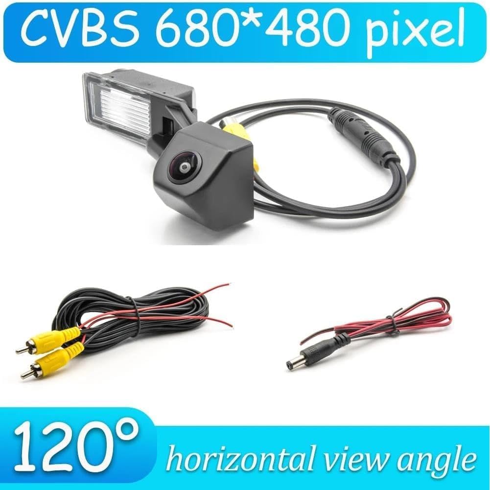 XIAODEDIAN 2013-2019, Monitor,A/120 680x480 Backup Camera for Ford EcoSport Rear View Mirror Camera Dash Cam Waterproof