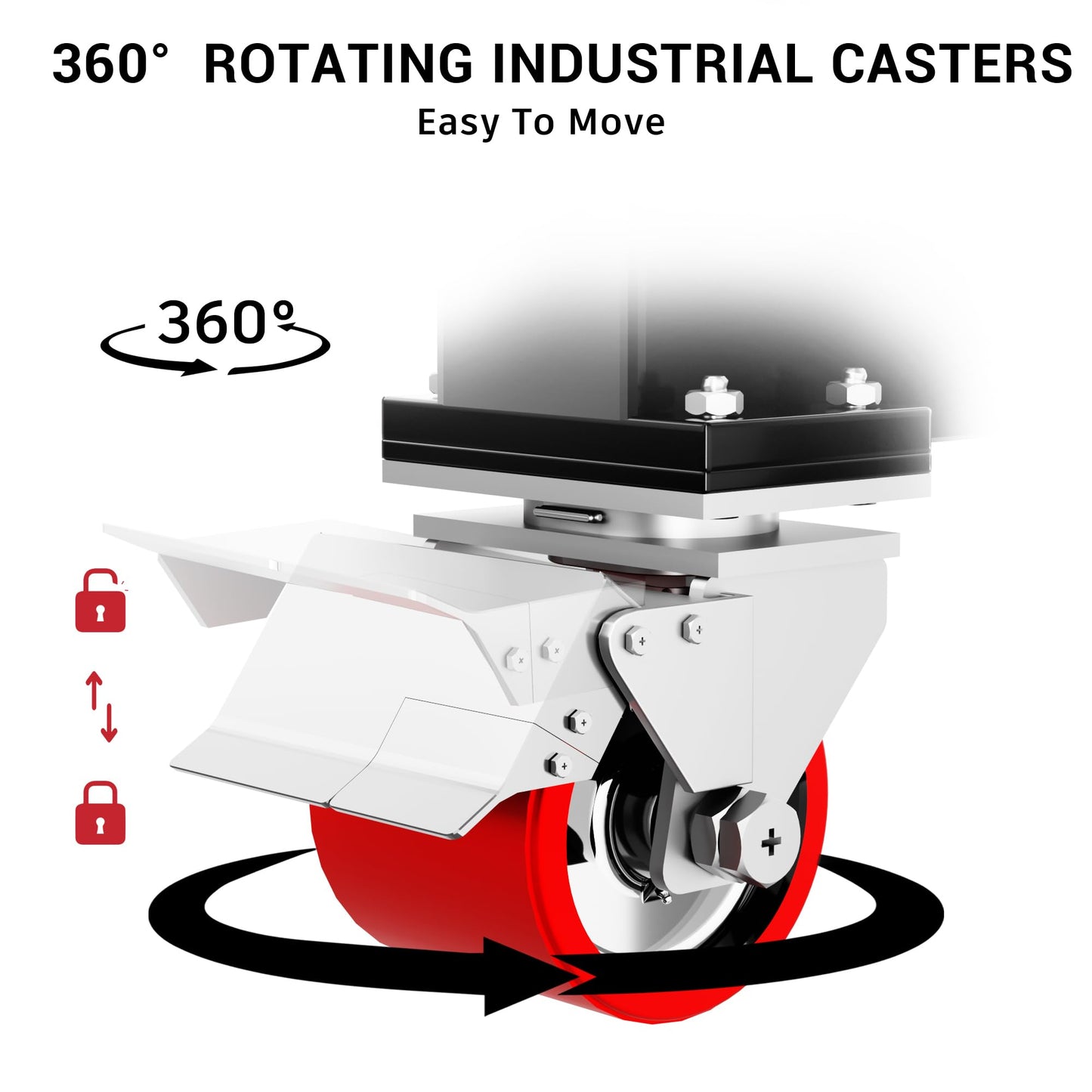 3 Ton 6600LBS Gantry Crane, Adjustable Height 8.53 to 12.47ft, Steel I-Beam Construction Portable Shop Hoist for Factories, Warehouses, Auto Repair, Construction Site, Black