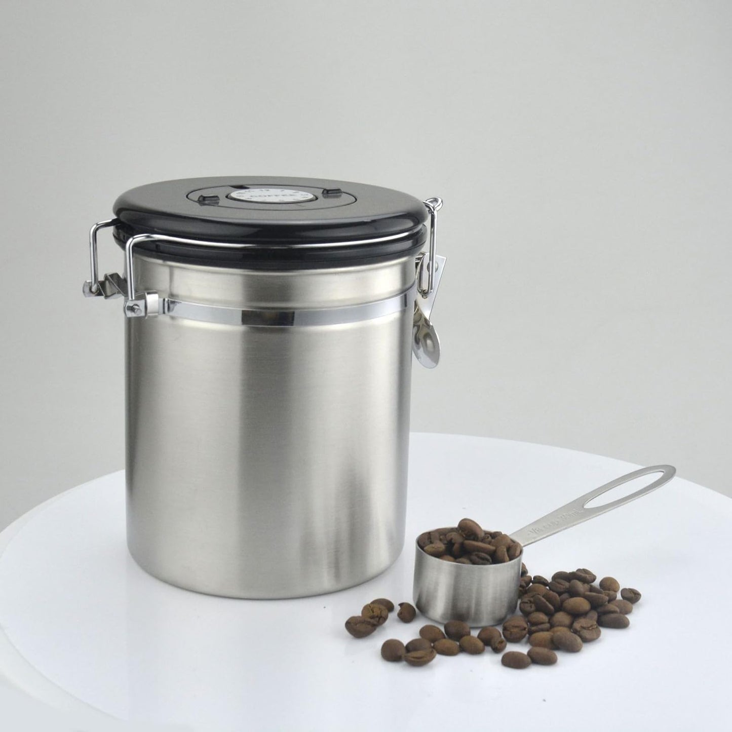 Hedume Set of 8 Coffee Scoop, Stainless Steel Coffee Measuring Scoops 1/8 Cup, Including 4 Pack Short Handled and 4 Pack Long Handle Coffee Scoops for Coffee, Tea, Sugar and Milk, 30 ml