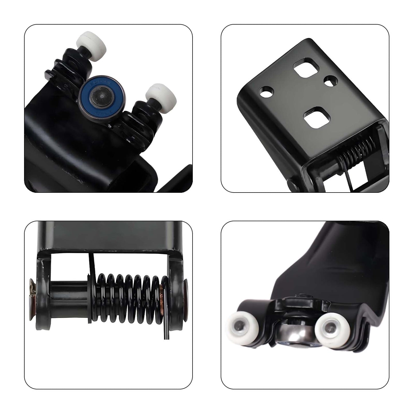 Power Sliding Door Rollers Assembly Compatible with 2005-2010 Honda Odyssey EX EX-L Touring, W/ Door Holders, Replace # 72561-SHJ-A21, 924-128, 72521-SHJ-A21, 924-129, 2PCS, Driver and Passenger Side