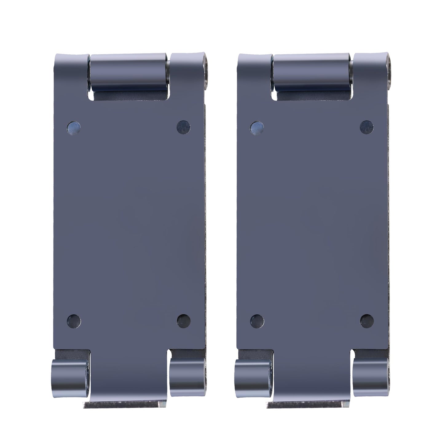 XTPTFABS 2Pcs Low Headroom Garage Door Top Brackets Compatible with Standard 12" or 15" Radius Track(for Standard Elevator Doors with Very Small Gaps)