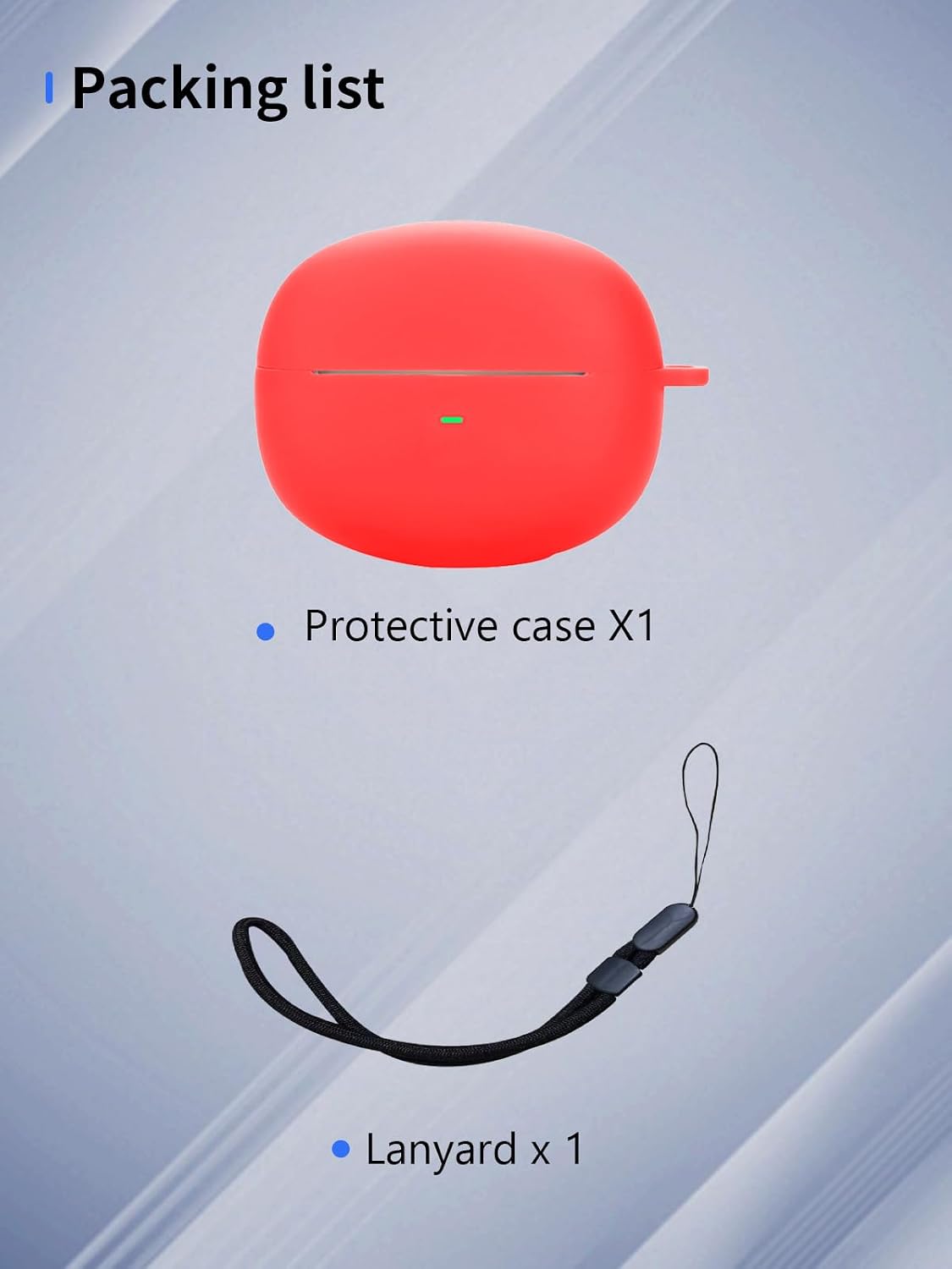 UYRUREL MC1 Compatible with Baseus Bowie Open-Ear TWS Earbuds,Premium Silicone Shockproof Protection Skin Touch