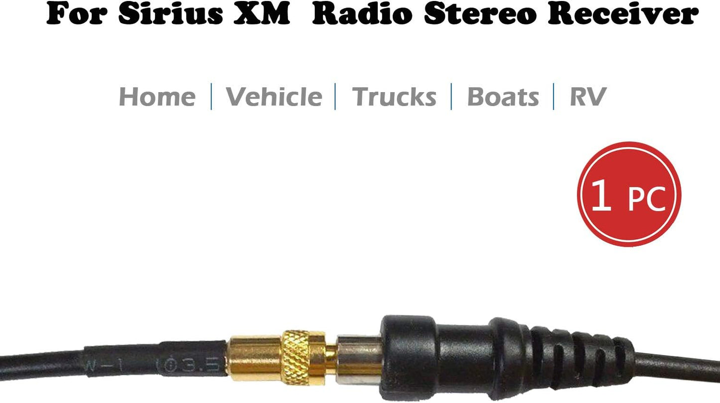 23' Anina XM Antenna Extension Cable for Sirius Home Vehicle Satellite Radio Stereo Receivers Tune Straight SMB Male
