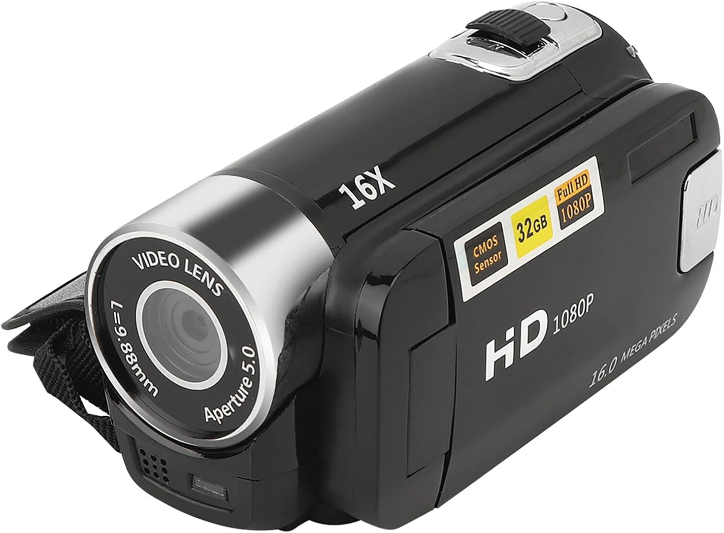 Ejoyous DH90 270 2.7 Inch 16X Digital Camera Recorder, High Definition Camera Image Video Camcorder Rotation Colourful