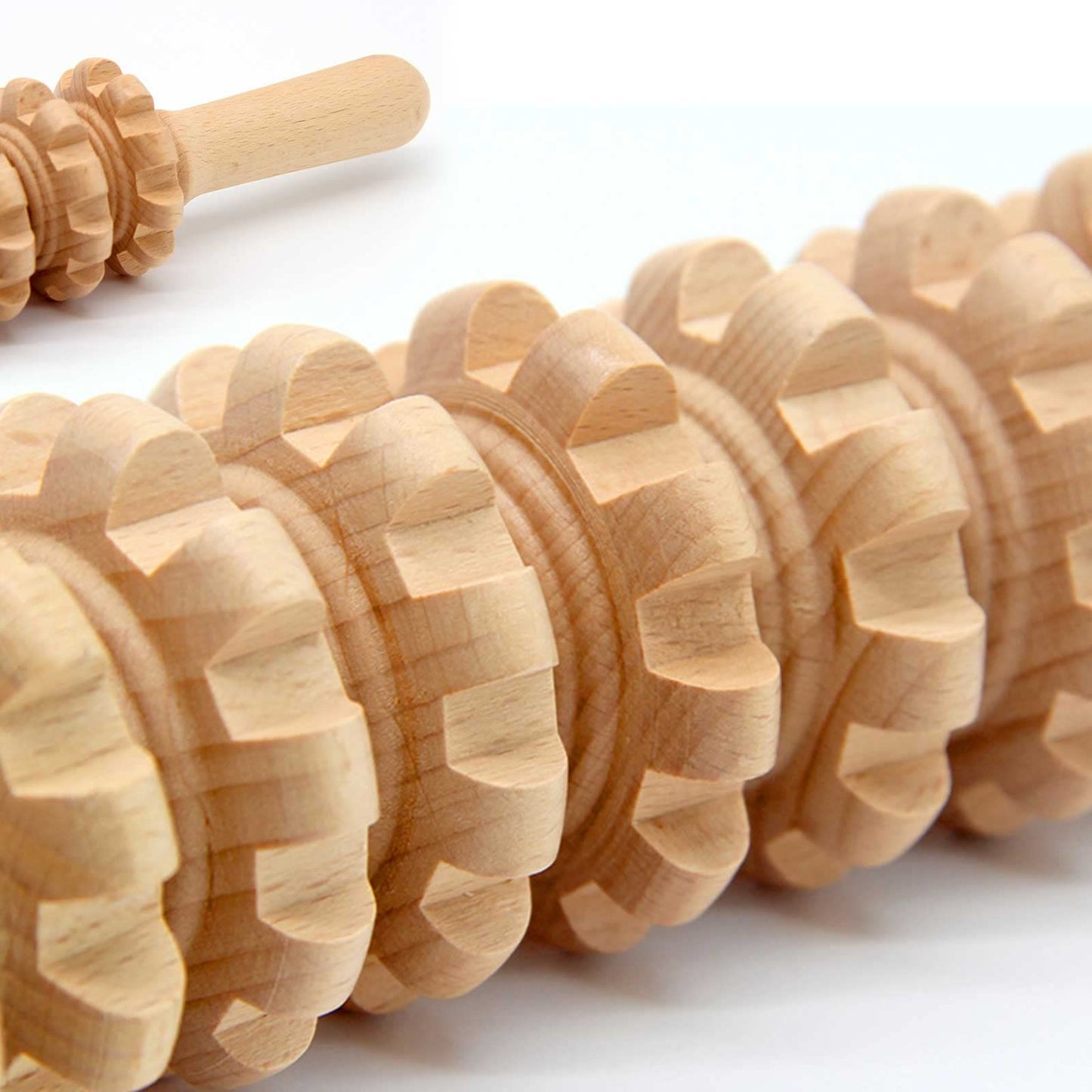 Gihunk Wood Therapy Massage Tools, 16 inch Professional Wooden Massage Roller Stick & Wood Therapy Tools for Body Shaping, Body Sculpting Tools, Ease Deep Tissue