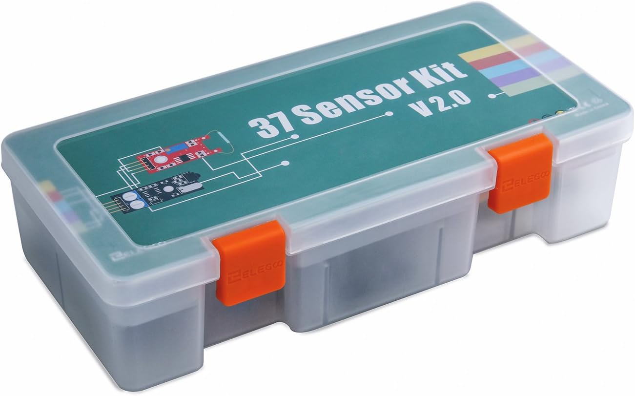 37 1 R3 2560 ELEGOO Upgraded in Sensor Modules Kit with Tutorial Compatible with MEGA Nano