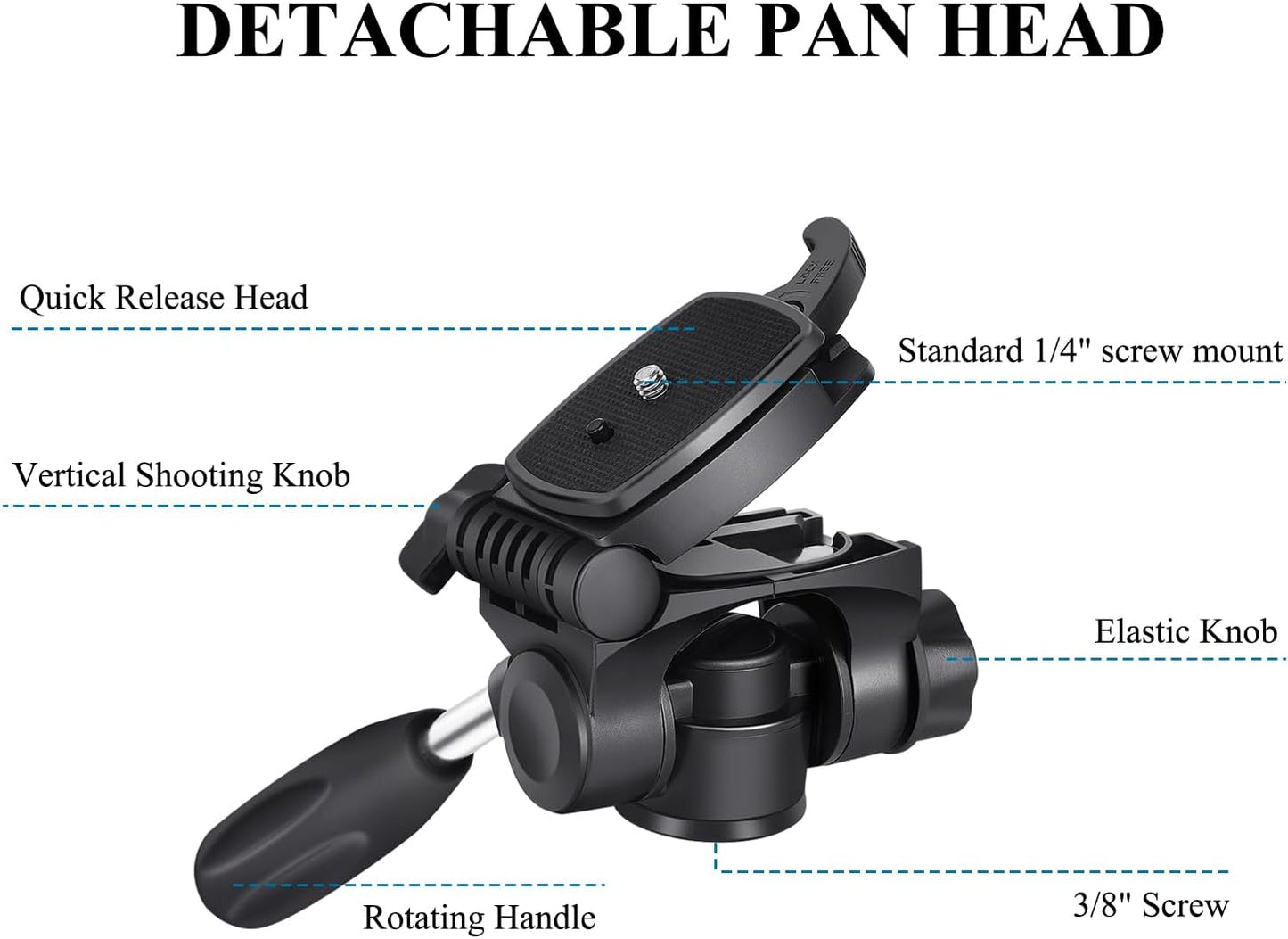 Victiv NT70. Tripod Head for Only Tripod Head Included