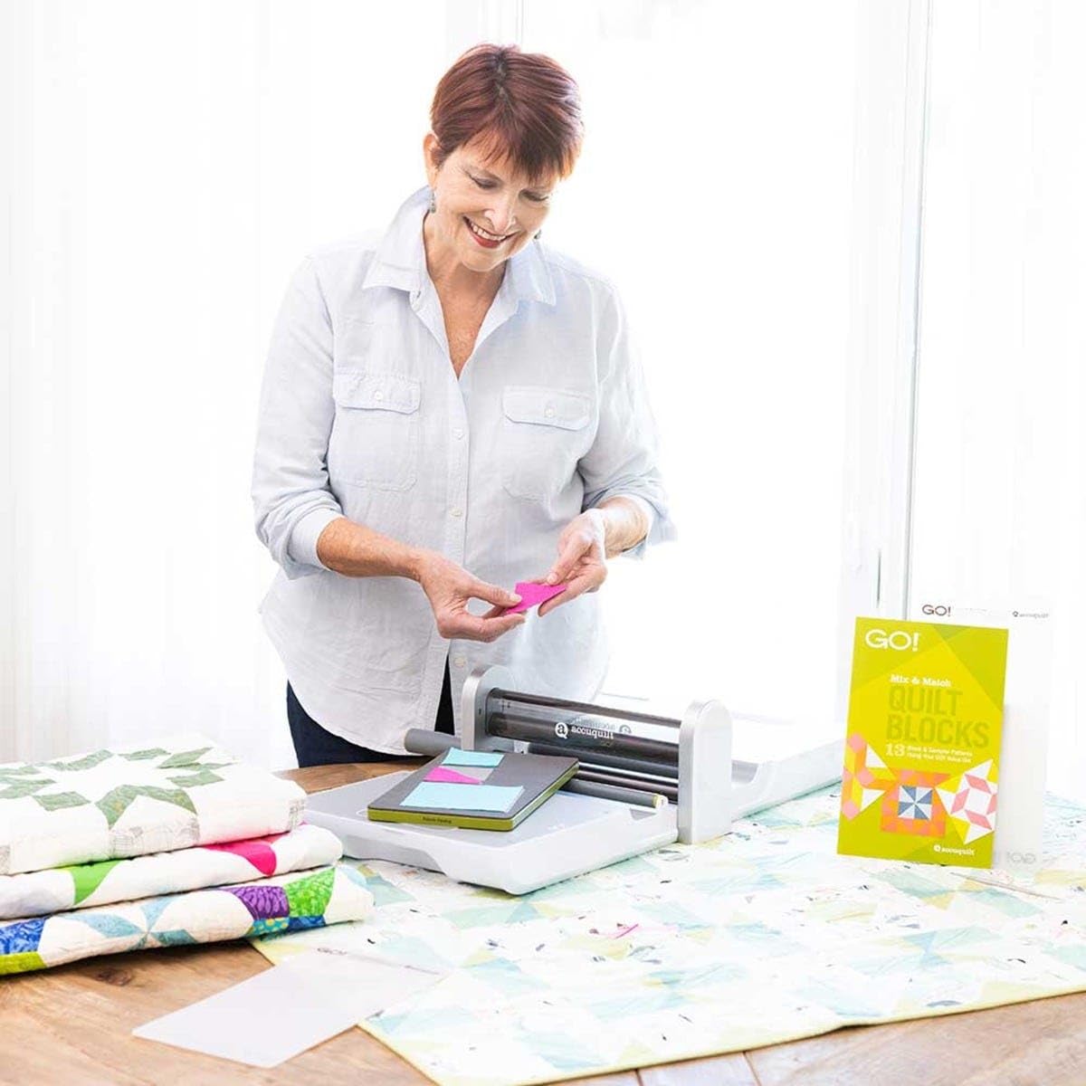 Accuquilt GO! 55100H Fabric Cutter Starter Set