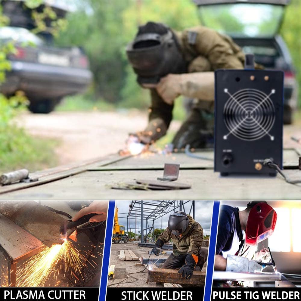 PLASMARGON CT418 3-IN-1 110V/220V Multifunctional Plasma Cutter Welder Combo Machine,40A Plasma Cutter/180A Lift TIG/180A Stick Welder,2/5" Clean Cut Digital Display IGBT Plasma Cutting Equipment