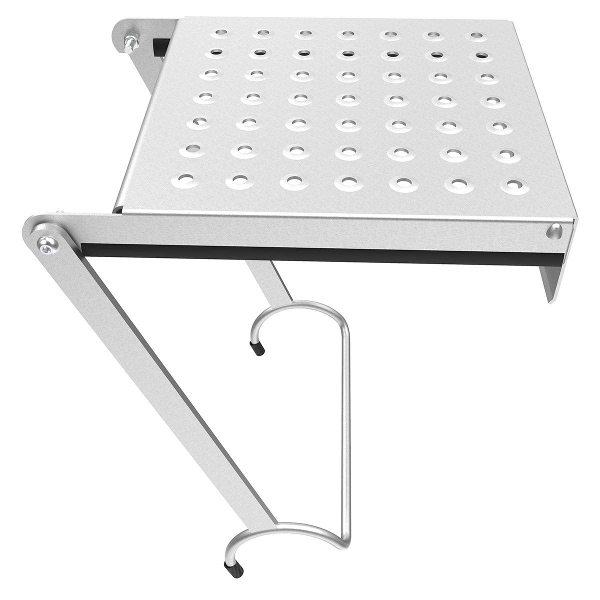 Little Giant Ladders Conquest 2.0 22ft Multi-Position 300lb Fiberglass Ladder Bundle with Aluminum Work Platform Accessory