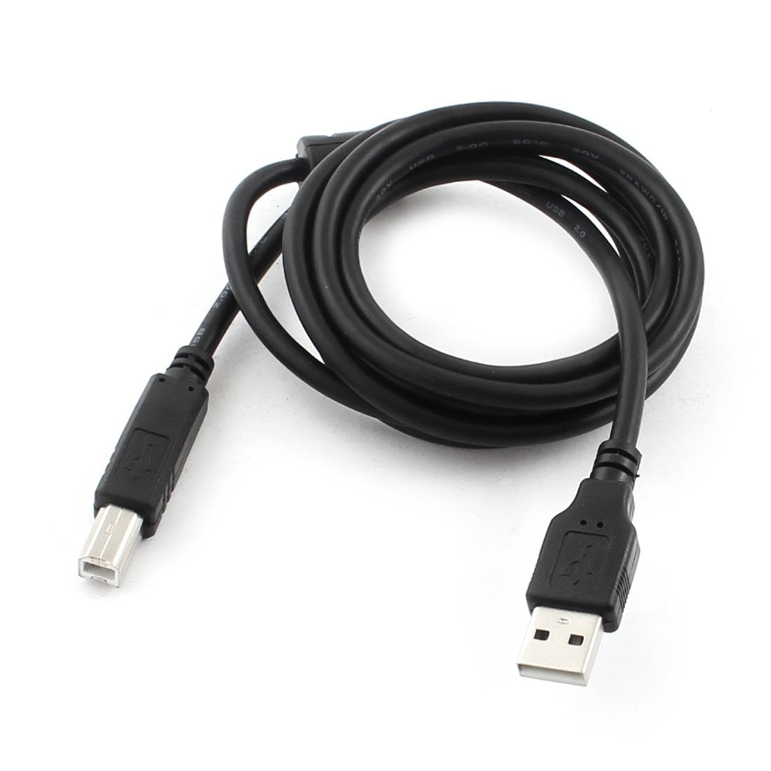 Ruilogod 2.0 USB Type A Male to B Male Cable for Scanner Printer Copier