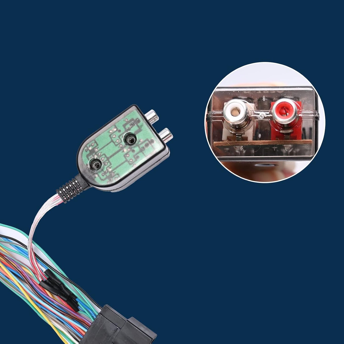 CADUFUELLY 2011-2018 Factory Radio Add a Subwoofer Amplifier Wire Harness Replacement for Ford Factory Radio