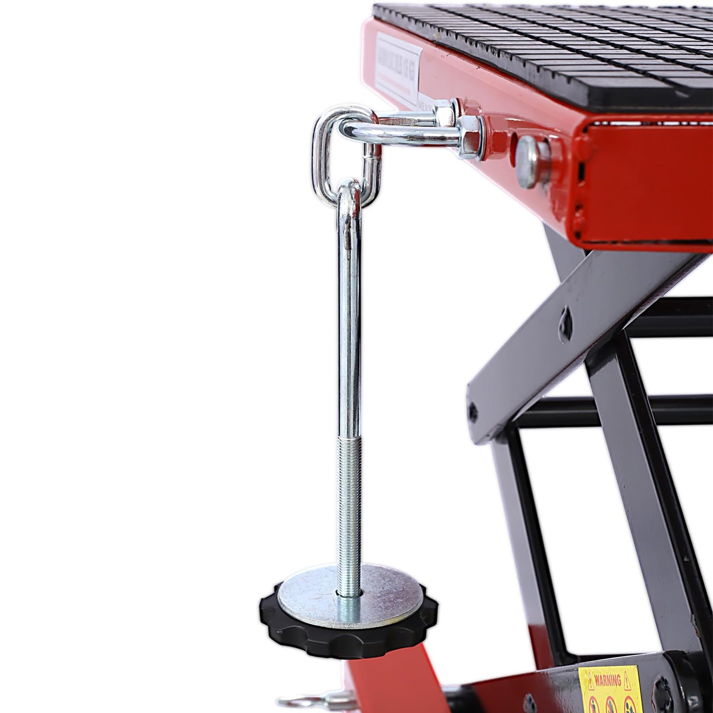 300 Lbs Hydraulic Motorcycle Scissor Jack Lift Foot Step with 4 Wheels Jack Stand Portable Lift Table Heavy Duty Hydraulic Motorcycle Lift Table Adjustable Lift Jack Stand for Small Dirt Bikes