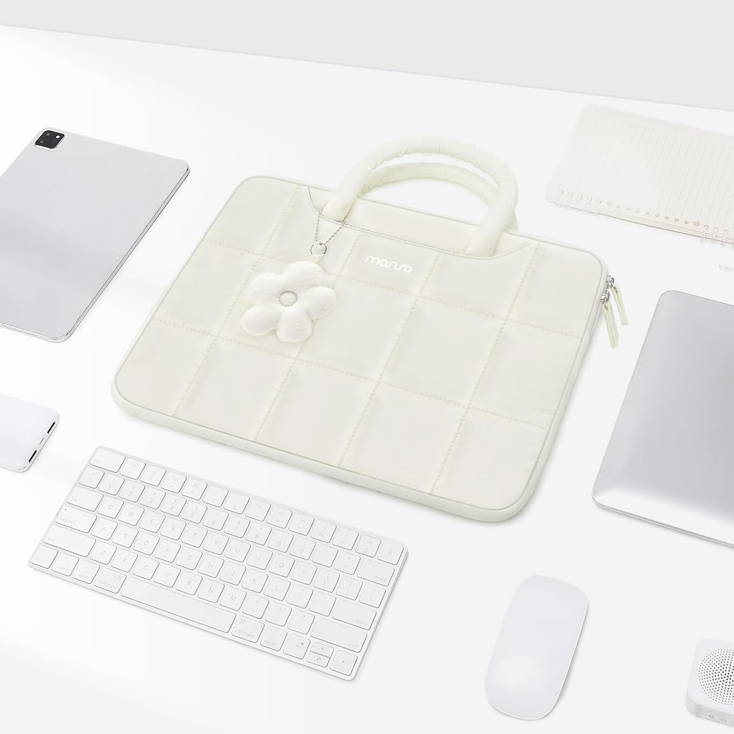MOSISO 16 inch, 15-15.6 inch 16 M5 M4 M3 M2 M1,HP Laptop Case Puffy Laptop Sleeve Compatible with MacBook Pro Acer Dell