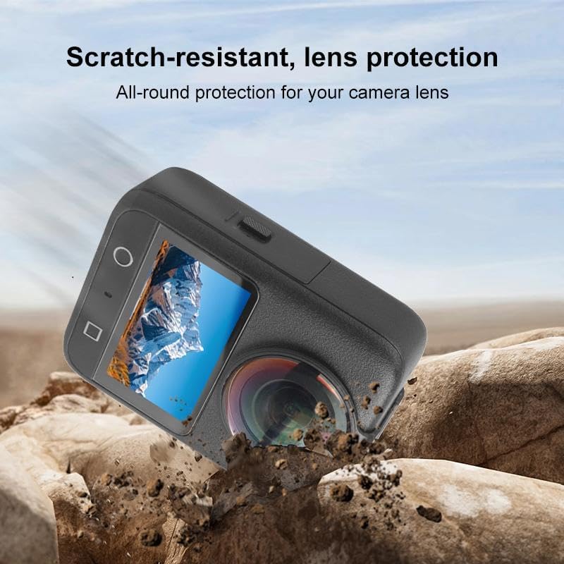 360, PULUZ Tempered Glass Lens Protector for DJI Osmo Optical Clear Camera Lens Guard Cover, Anti-Scratch Dustproof