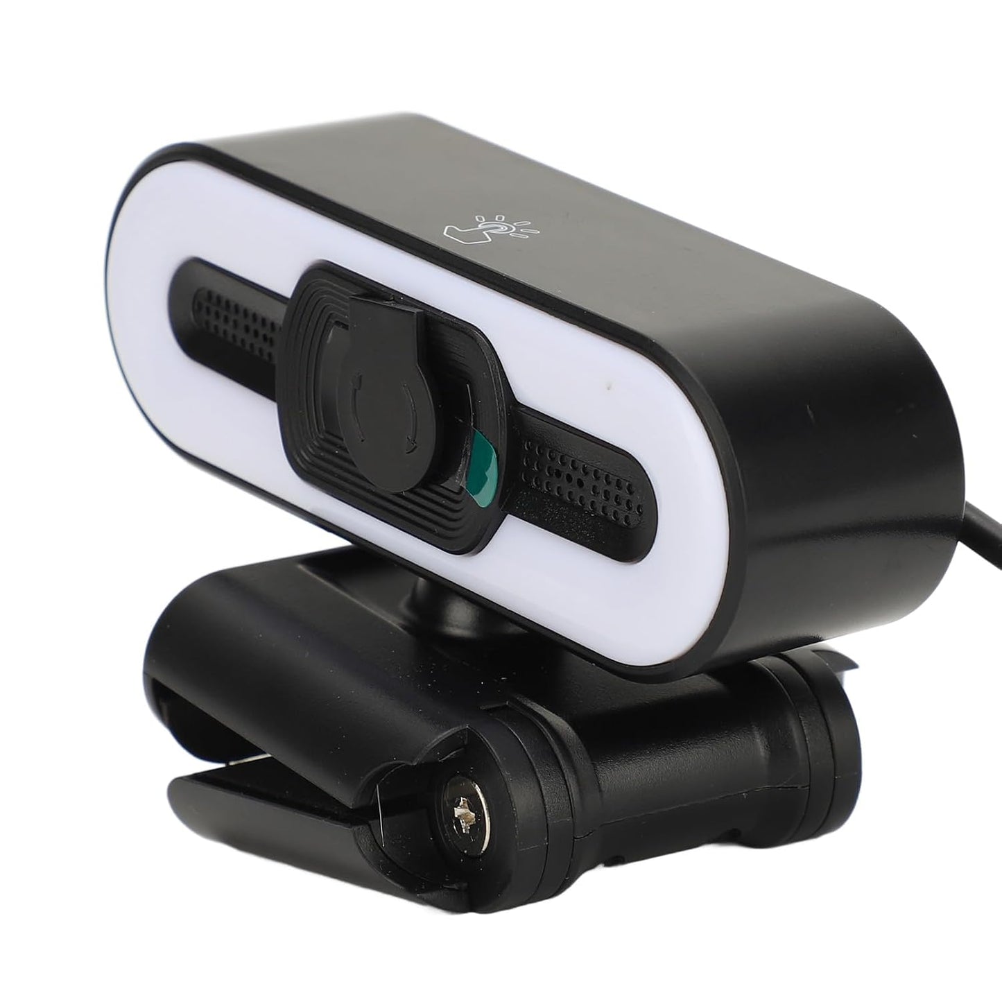 4K Diydeg Webcam for PC, Auto Beauty Camera with Microphone, Cover, Super Bright Fill Light, USB Computer Web Camera