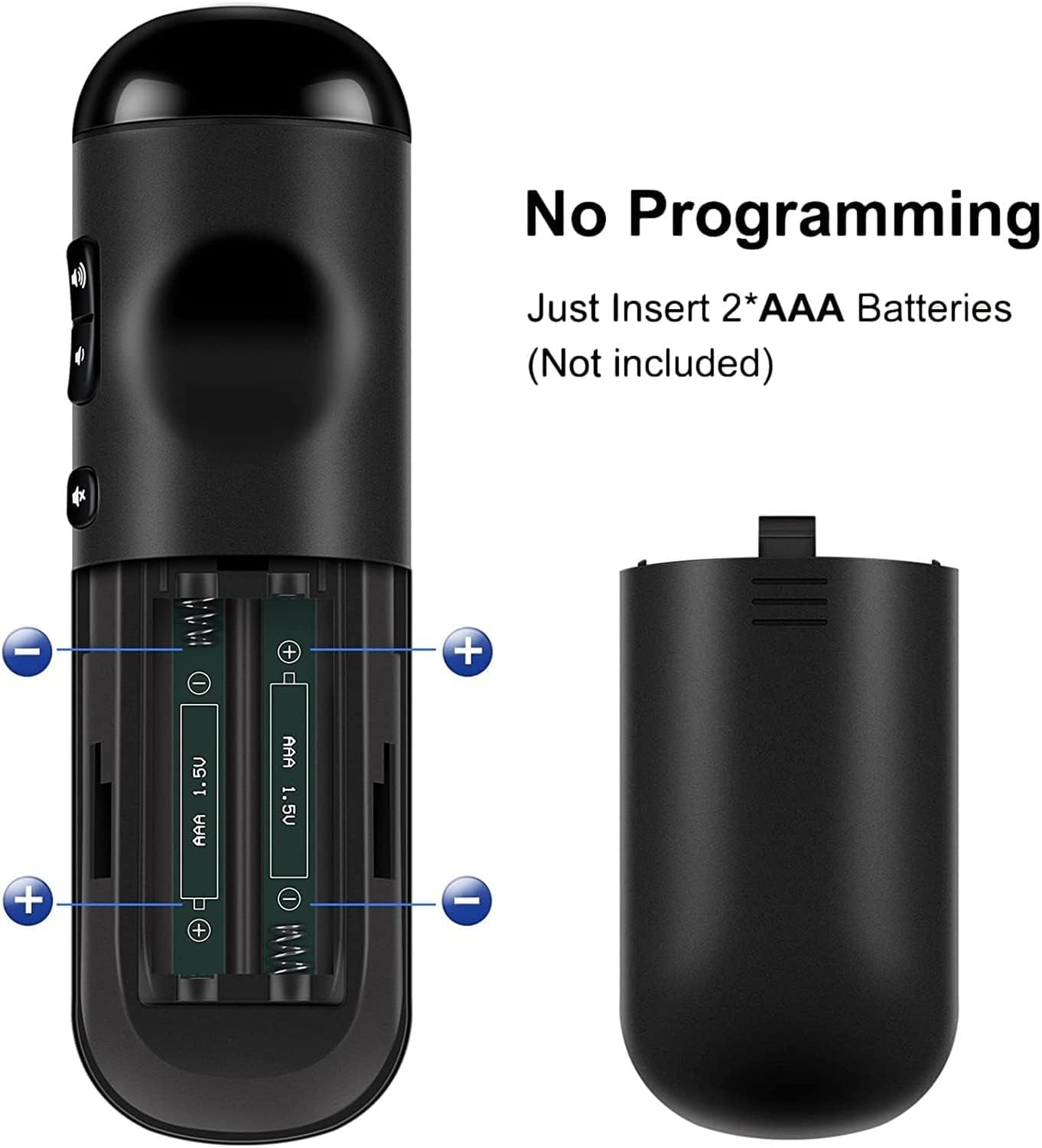 ULTRA PARTS Replacement Remote Control Compatible with All Philips Roku TV Smart TVsOnly Works with Philips Roku TV