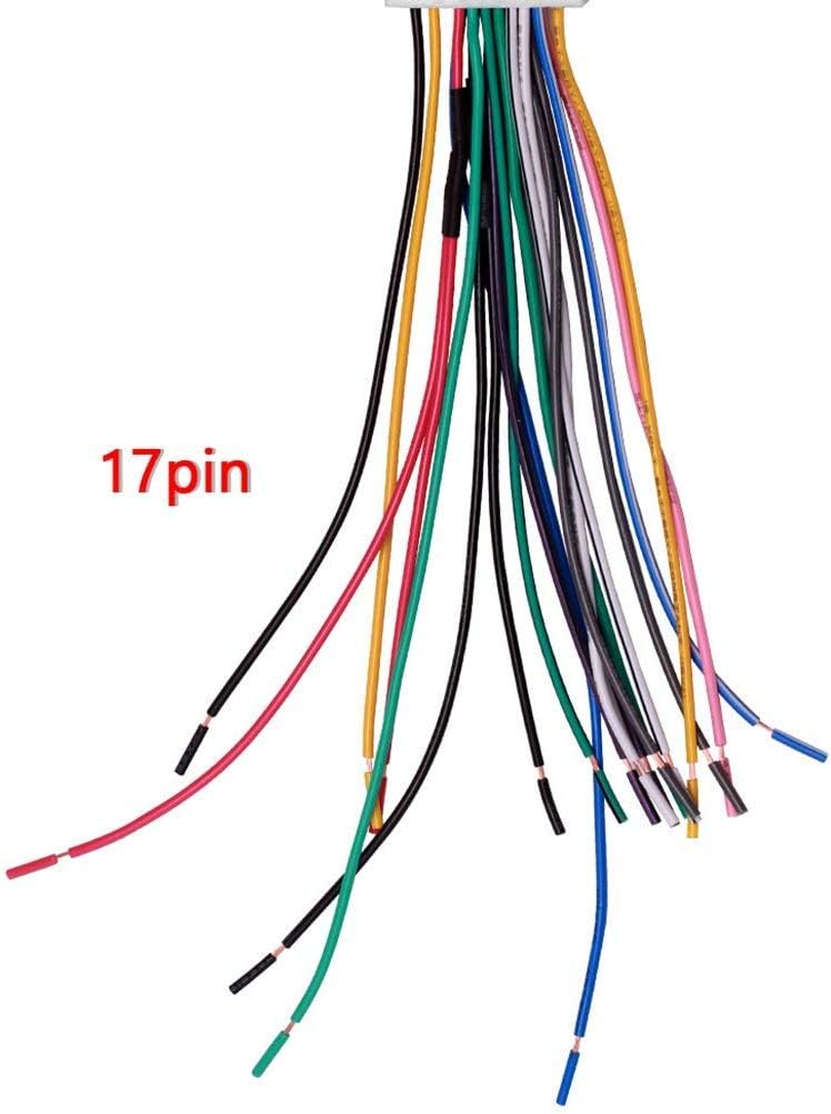 20-pin Subaru/2007-2019 70-7552 Headunit/Radio Wiring Harness with Steering Wheel Switch Wires Compatible with Nissan |