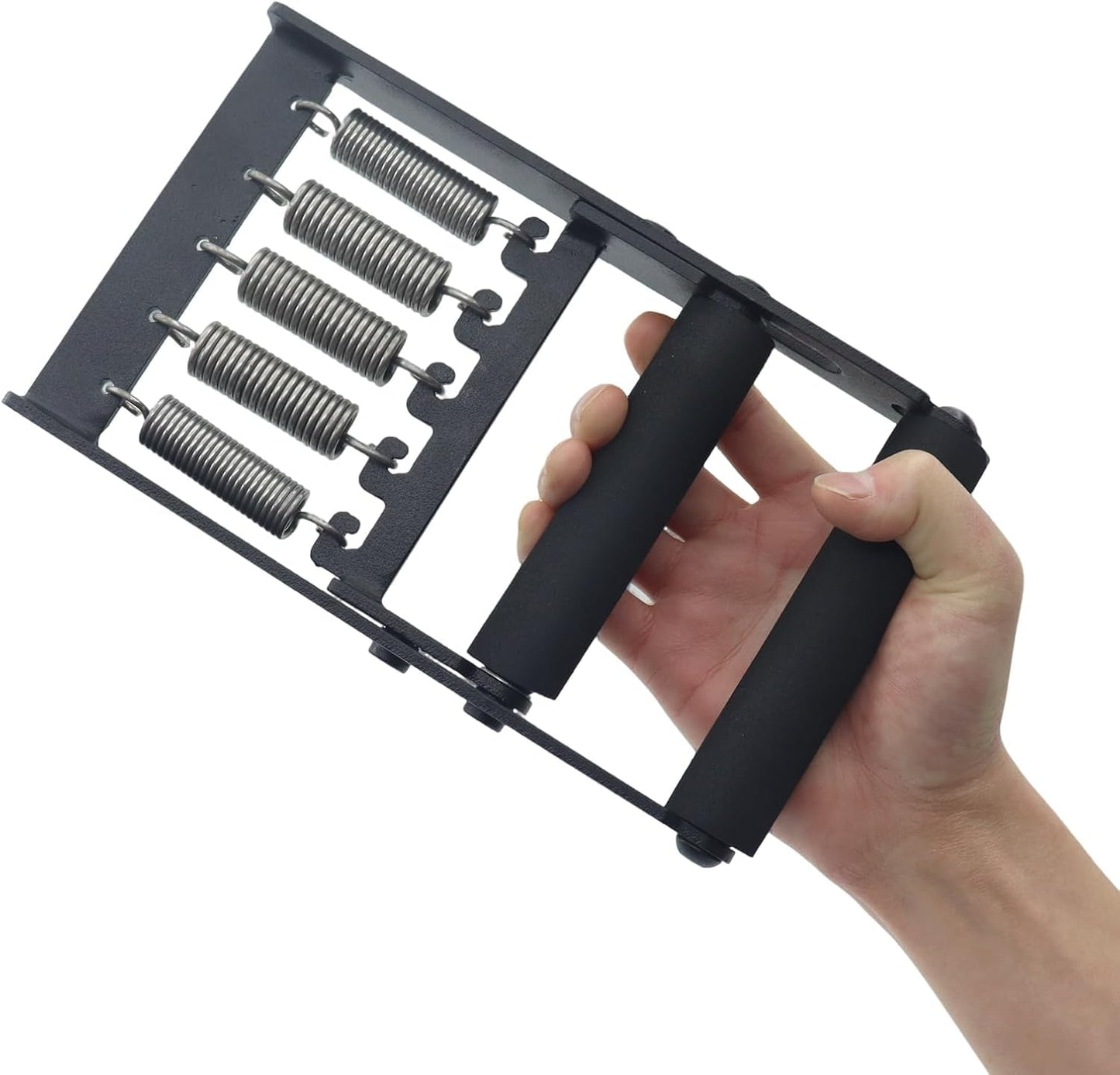 AHTAPFON Grip Strength Tester Trainer Set-Electronic Hand Dynamometer of 396lbs & Solid Metal Grip Strengthener -Adjustable Resistance of 165lbs-5×Heavy-Duty Springs,Fit Sport Home Gym Workouts