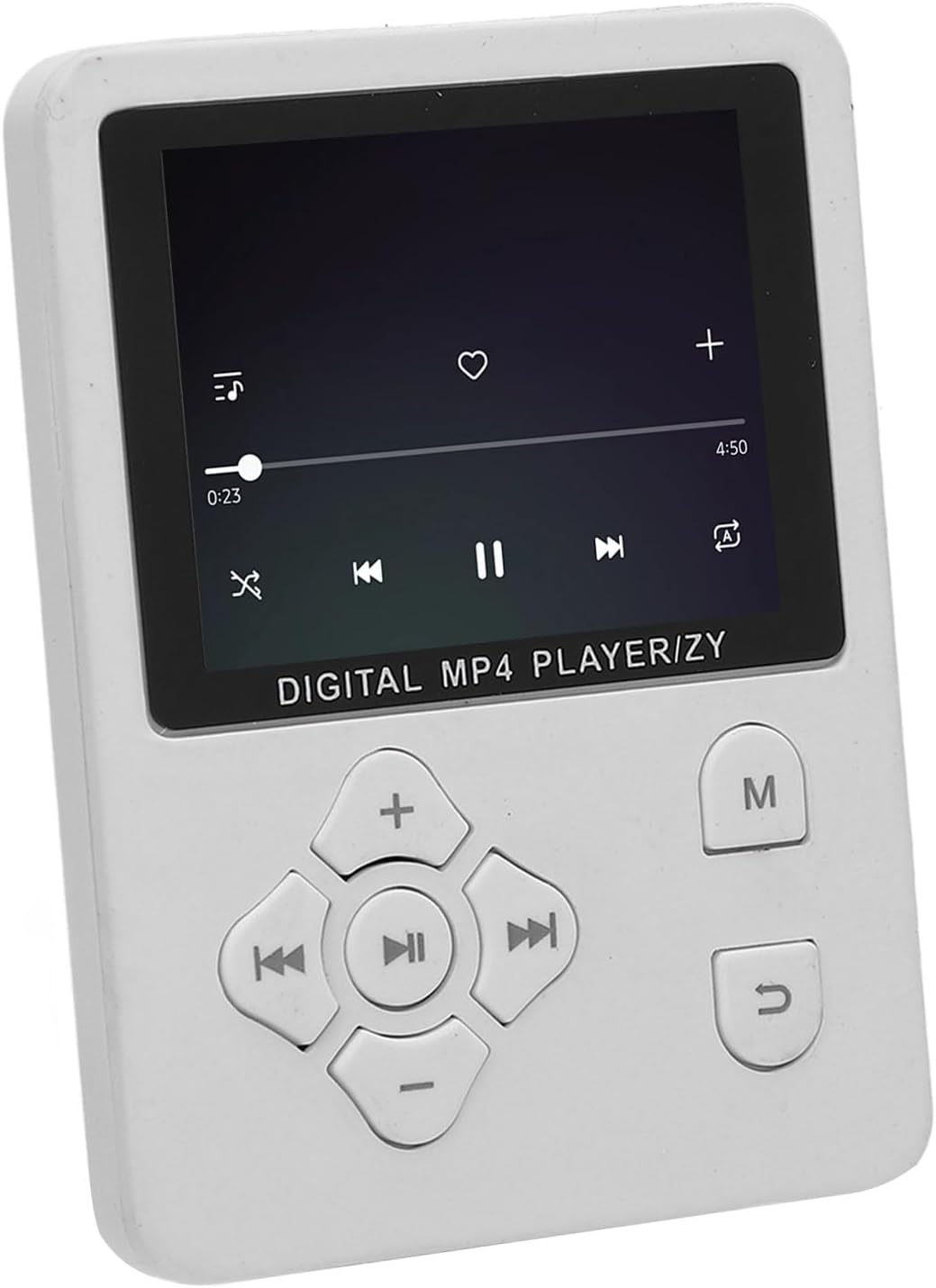 Bewinner MP3 5.0 Player with Bluetooth & SD Card Slot - HiFi Sound Radio Voice Recorder eBook for Sports Running