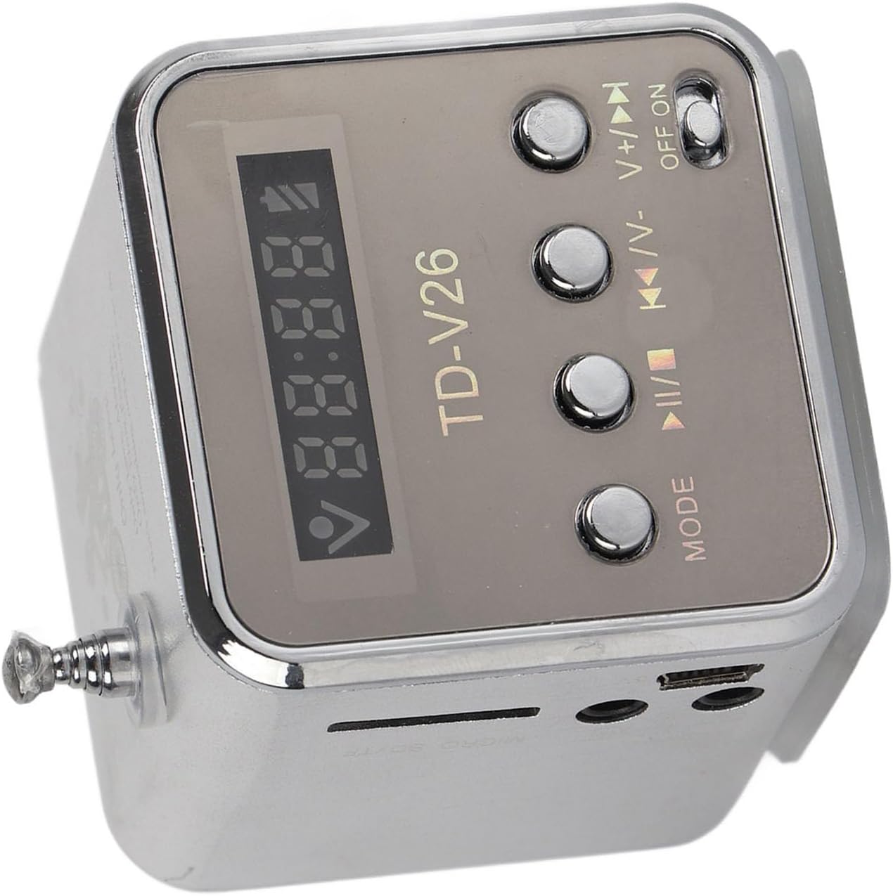 CCYLEZ Portable AM FM Radio with Bluetooth Music Speaker, Vintage Mini Speaker Retro Radio, Portable Bluetooth Speaker