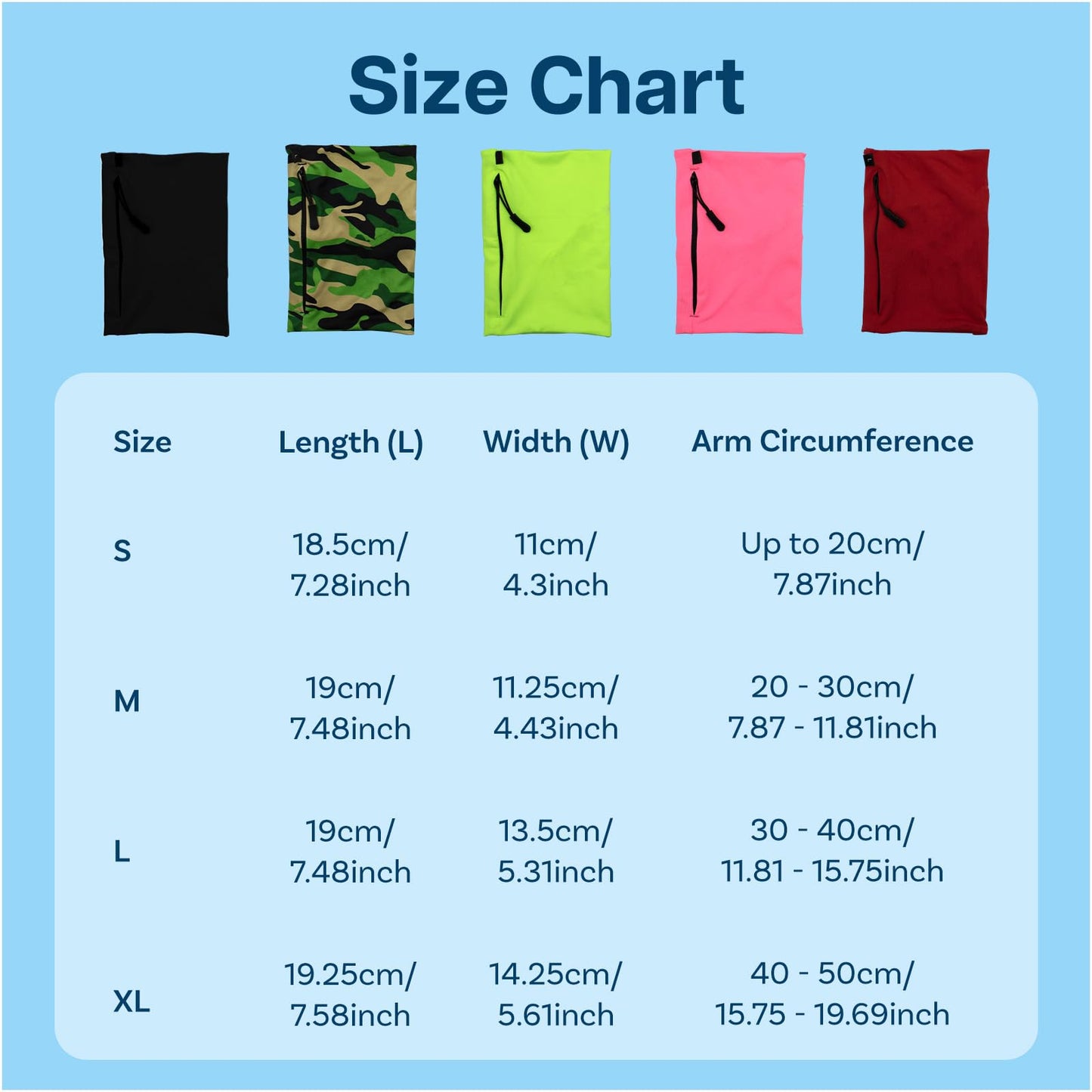 MMOBIEL M Running Phone Armband – Stretchable Sports Arm Band for All Phones, Fits 8–12” Arm Circumference, Ideal for Running, Cycling & Training (Black)