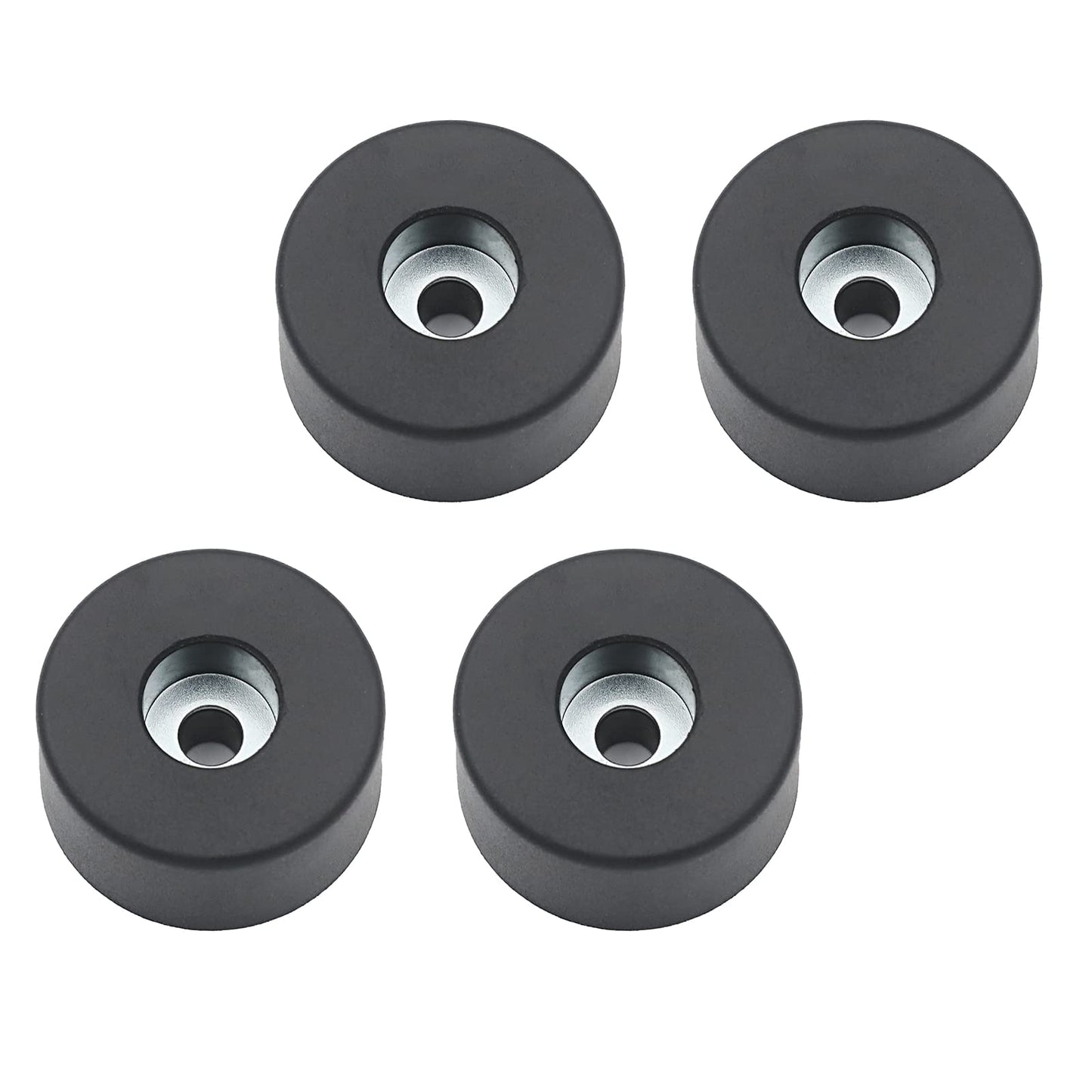 Air Compressor Isolator Pads - 4 Pack Replacement Rubber Feet 192310GS for Coleman Powermate, Sanborn & More - Also Ideal for Speaker Cabinets, Computer Desk, Sofa Cushions (E106661, D091007)