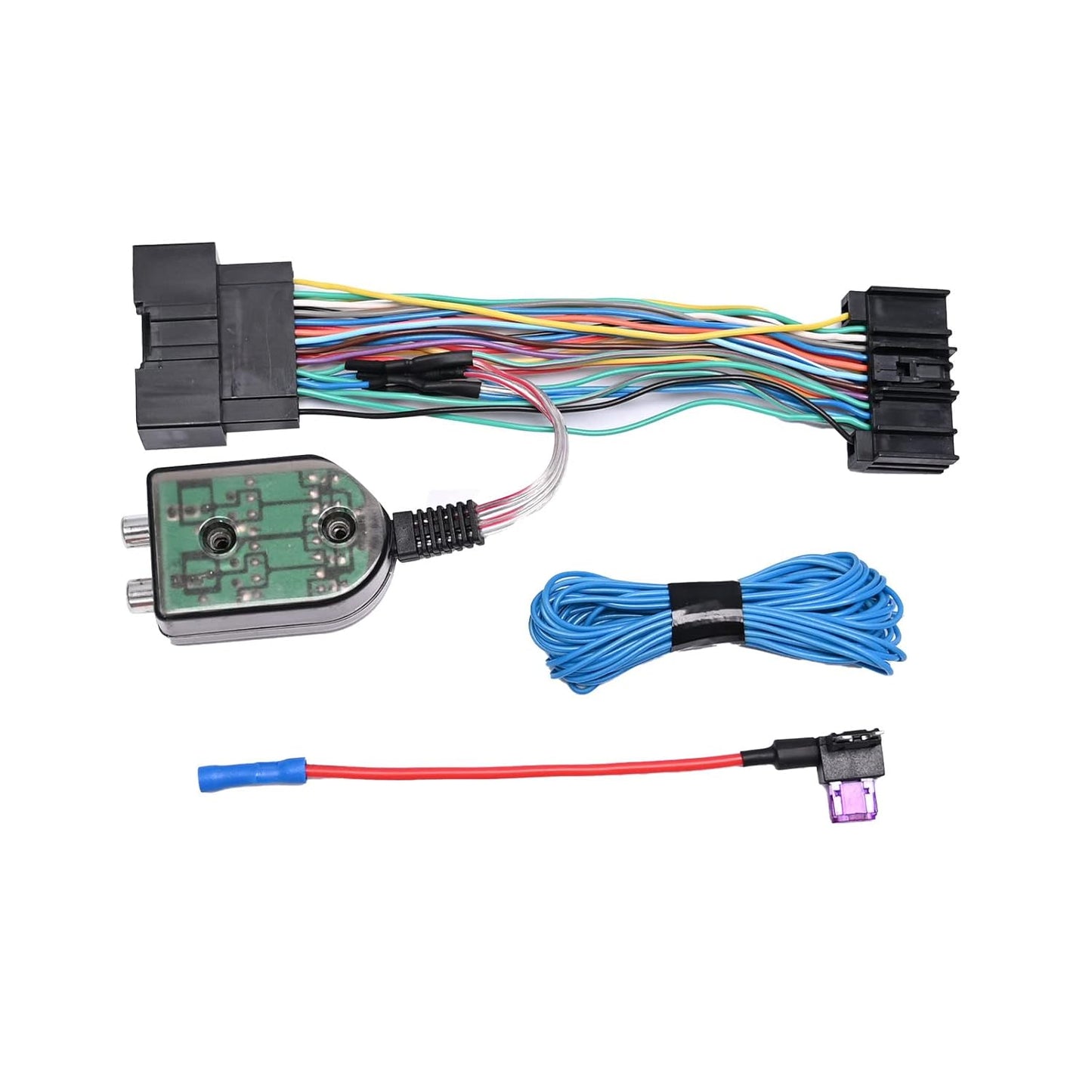 VIKKSAER F-150 250 350 450 550, Factory Radio Add a Subwoofer Speaker Amplifier Wire Harness, Replacement for Ford