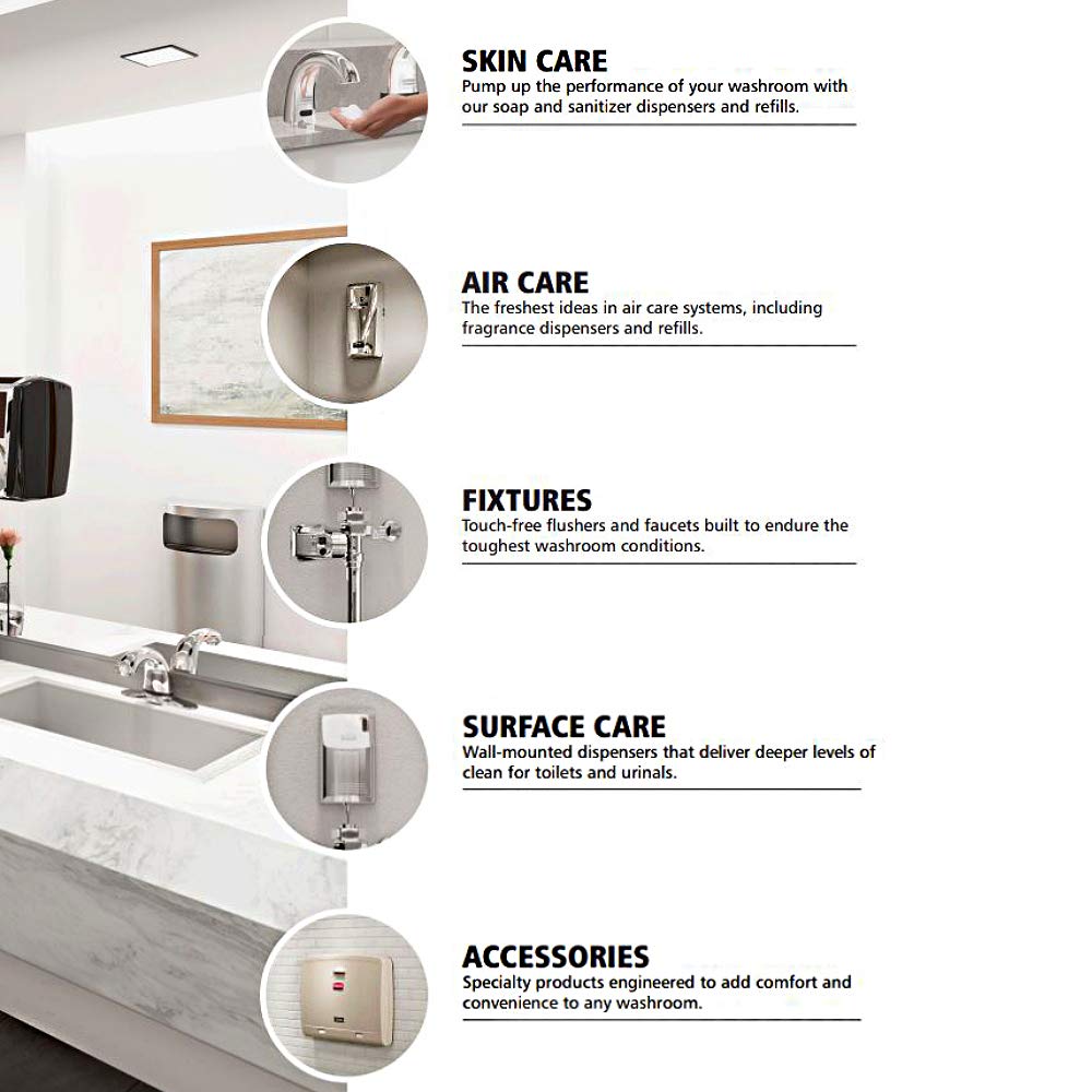 Rubbermaid Commercial Products AutoFlush Sidemount Toilet Flusher for Coyne & Delany Flushboy Valves, Used for bathrooms in Schools/Hospitals/Commercial Facilities