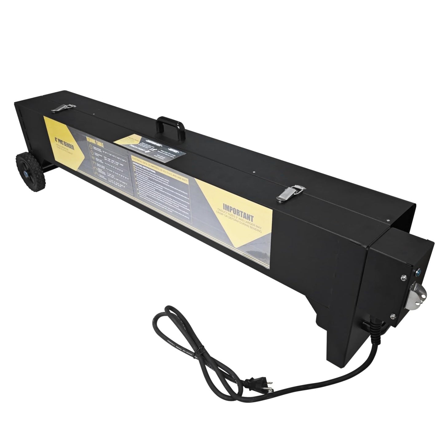 Electric PVC Conduit Heater, PVC Heater Box, Pipe Bender Tool,1/2" to 4" Bender Heater Pipe Bending Tool for 52" Sections of PVC Pipe