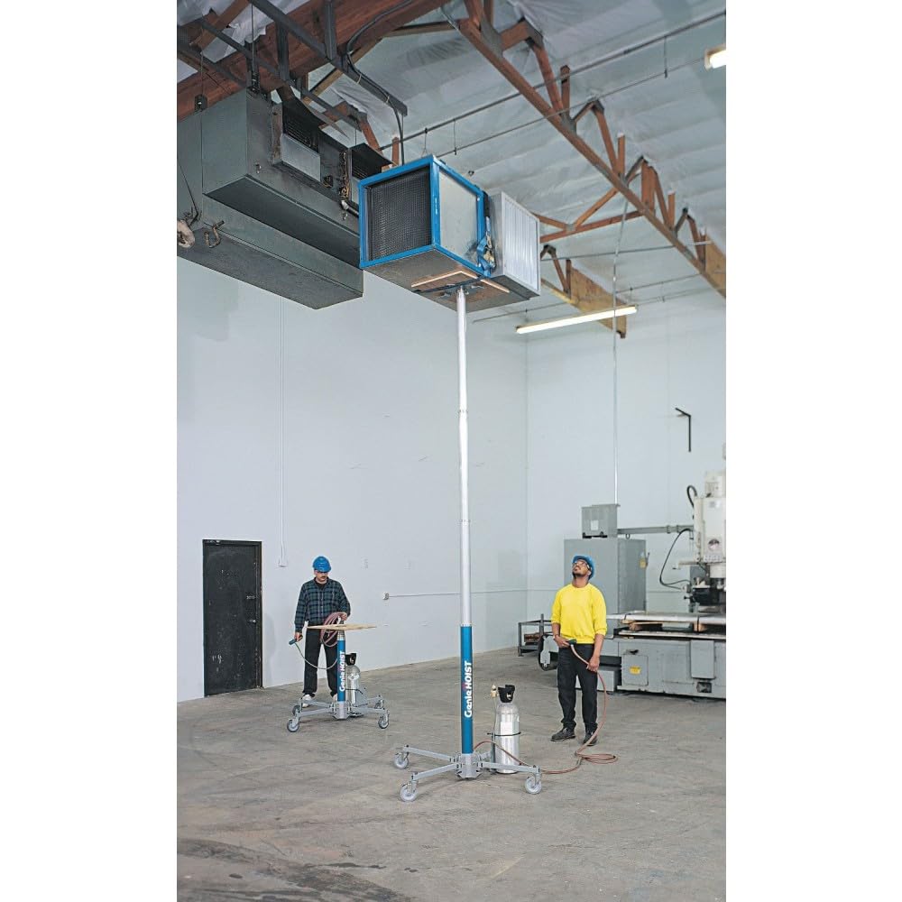 Genie GH-3.8 w/Aluminum 20lb CO2 Tank - Genie Super Hoist 12' 5.6" Lift Height - 300lb Rated