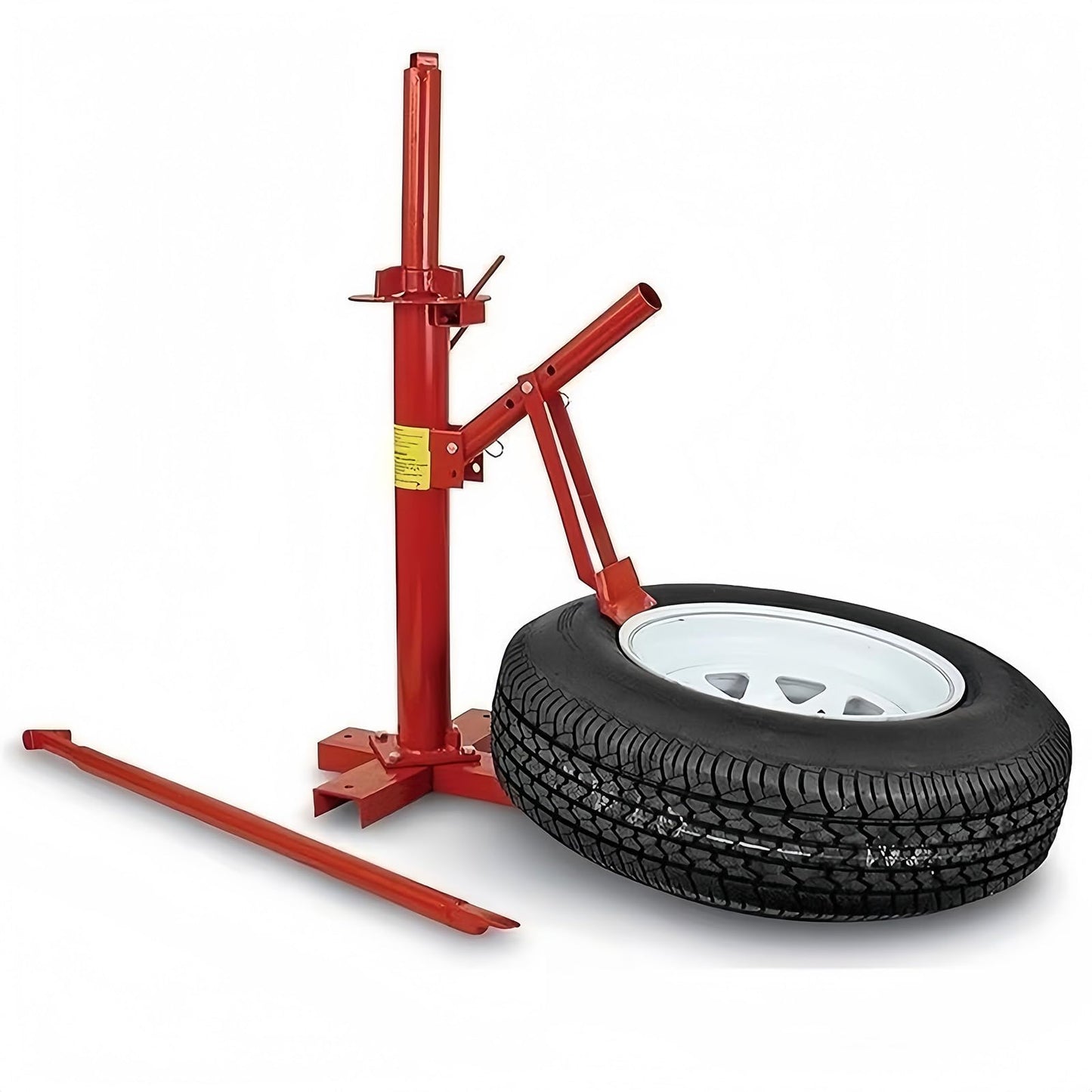 Manual Tire Changer 4"-21", Portable Hand Bead Breaker and Tire Mounting Tool, Heavy-Duty Steel Tire Changing Machine for Car Truck Motorcycle Trailer, Home Garage and Small Auto Shop