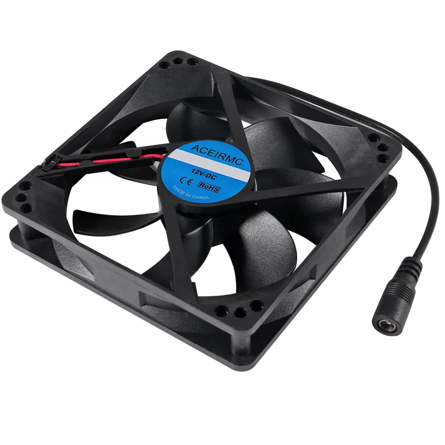 2pcs 120x25mm 110V 220V 3 12V Blower Cooling Fan AC Powered Cooling Fan Dual-Ball Bearings to Speed Controller Fan