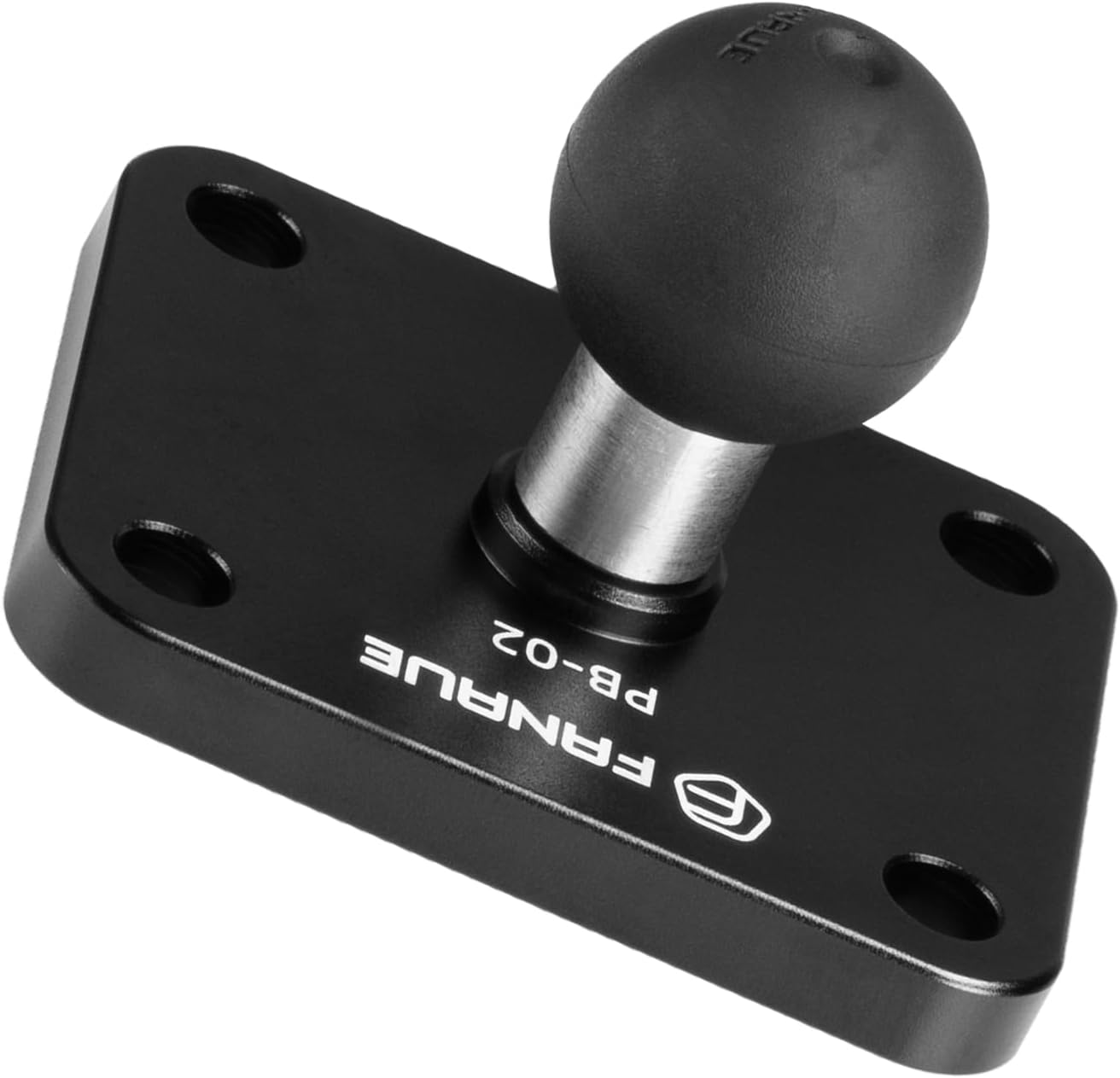 4-Hole 20mm (0.787 inches) 20mm FANAUE Aluminum AMPS Base Mount with Mounting Ball for Ball Mount arm