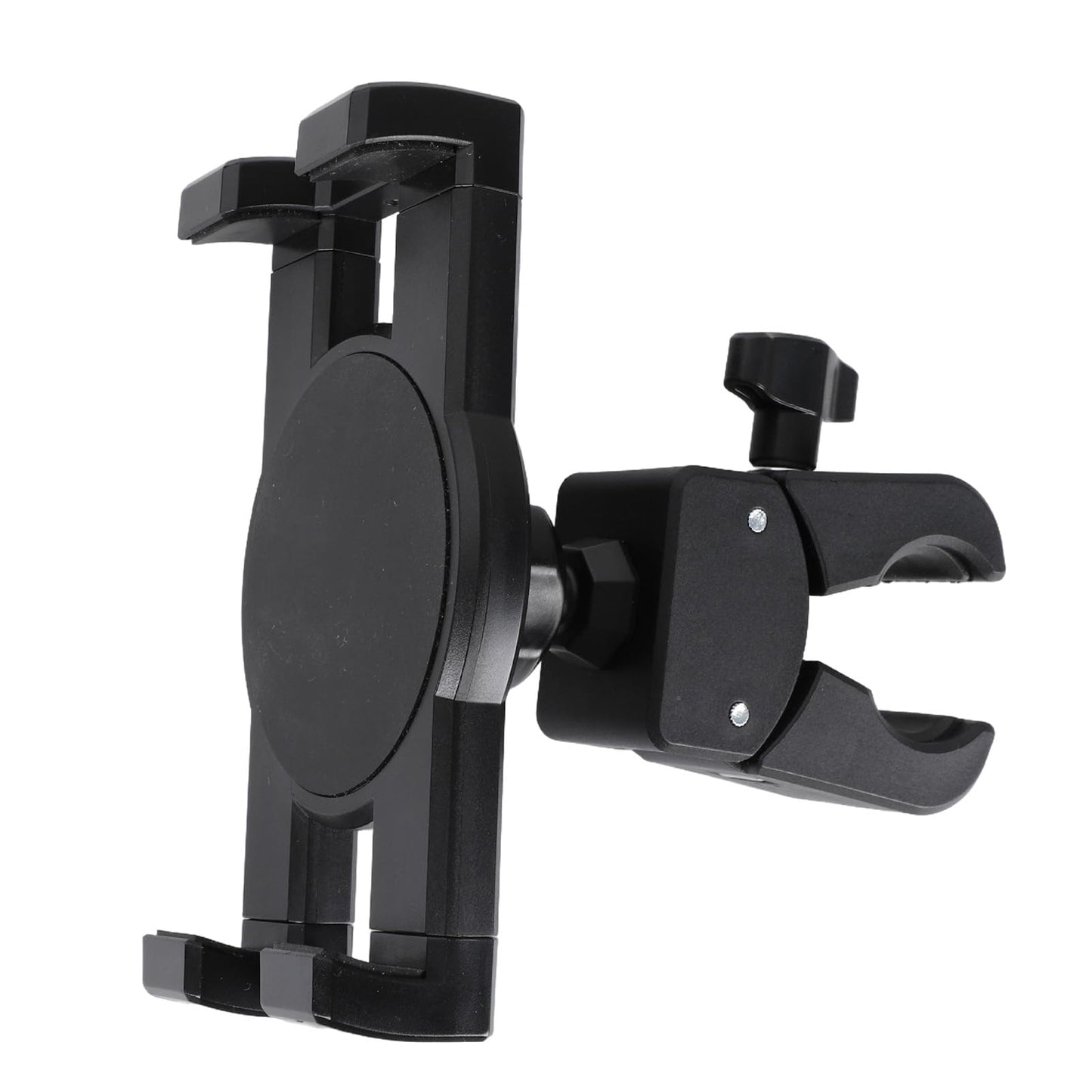 ZUZUXI Spin Bike Tablet Holder for iPad, Tablet Stand Mount for Indoor Gym Treadmill, Stationary Bicycle, Microphone Stand, Compatible with iPad Pro 12.9, Air, Mini, Galaxy Tabs, iPhone(4.7-13”)