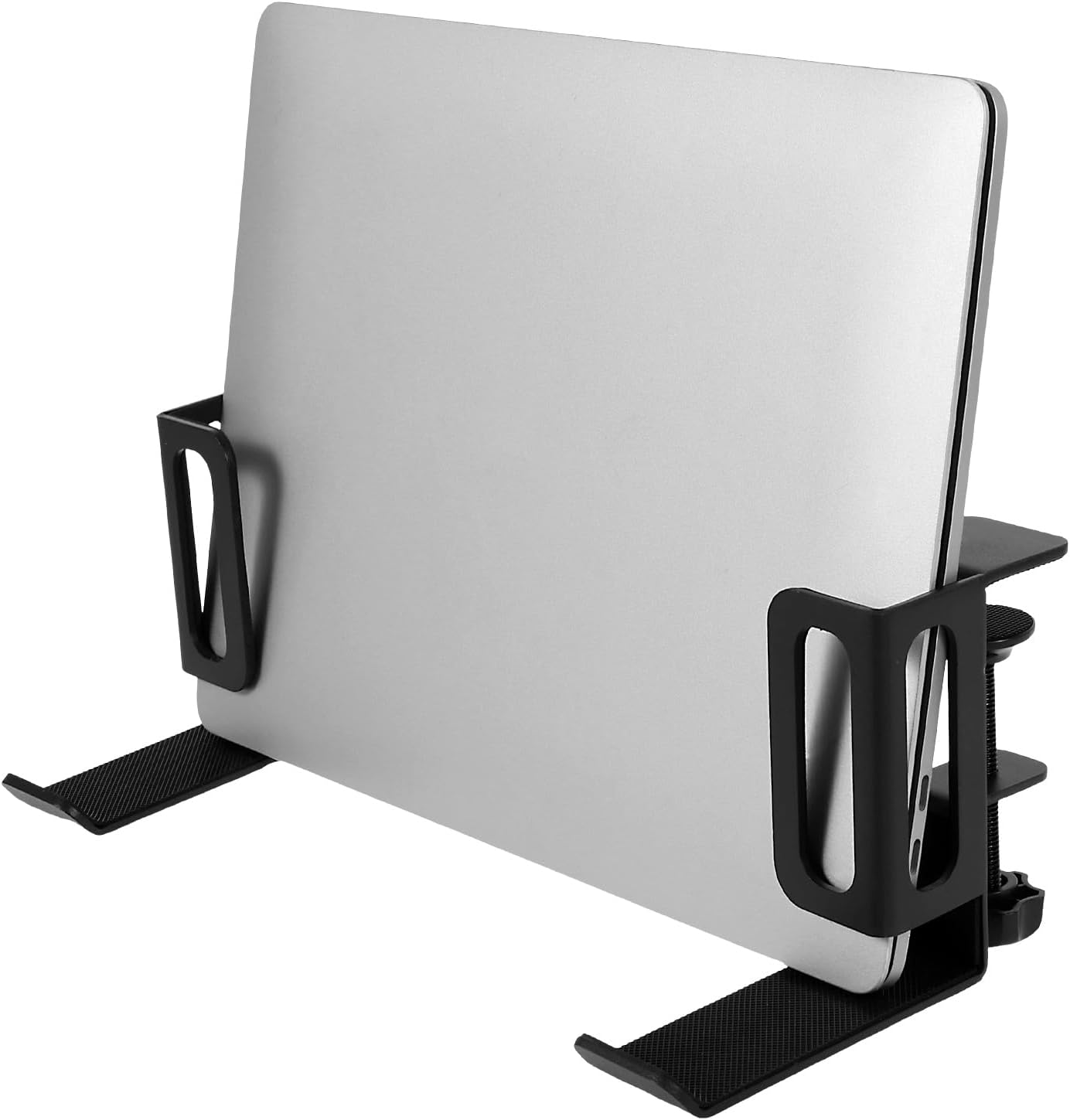 WHQLANG Laptops,Tablets,Keyboards,Backpack Desk Side Laptop Holder, Vertical Desk Side Storage Laptop Holder
