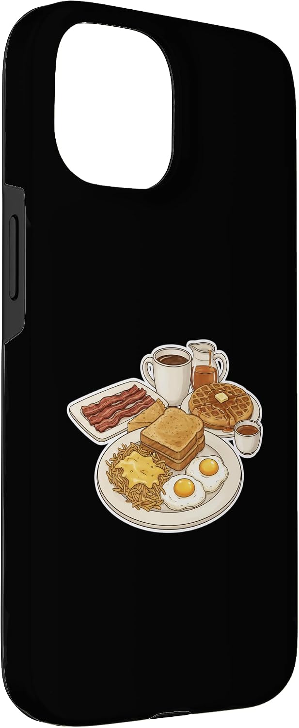Breakfast Coffee Bacon Eggs Pancakes Breakfast Fan 15 Hearty Breakfast Plate Fried Eggs Bacon Hash Toast Case