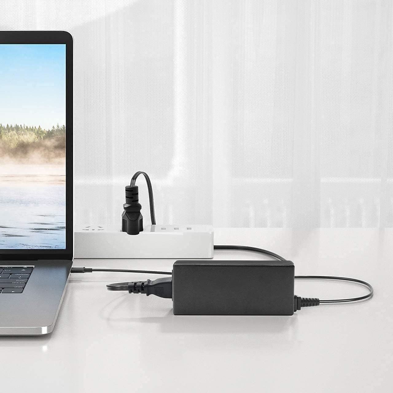 DECSZDY 45W USB-C Laptop Charger Compatible with HP Chromebook Computer and More USB Type C Fast Charging Power Adapter