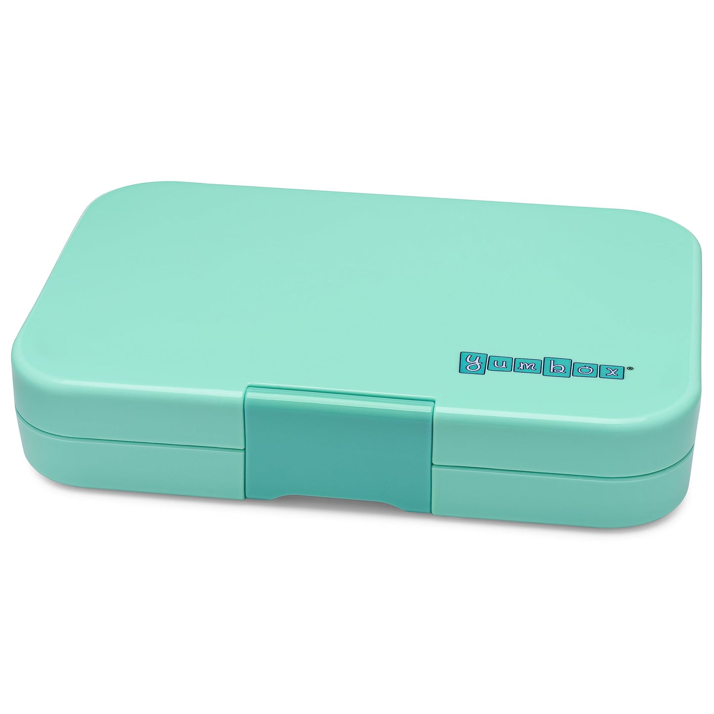 Yumbox Tapas Leakproof Bento Lunch Box - 5-Compartment Bento Container for Adults and Kids; Large Size 9.5x6.9x1.8; (Bali Aqua with Clear Aqua Tray)